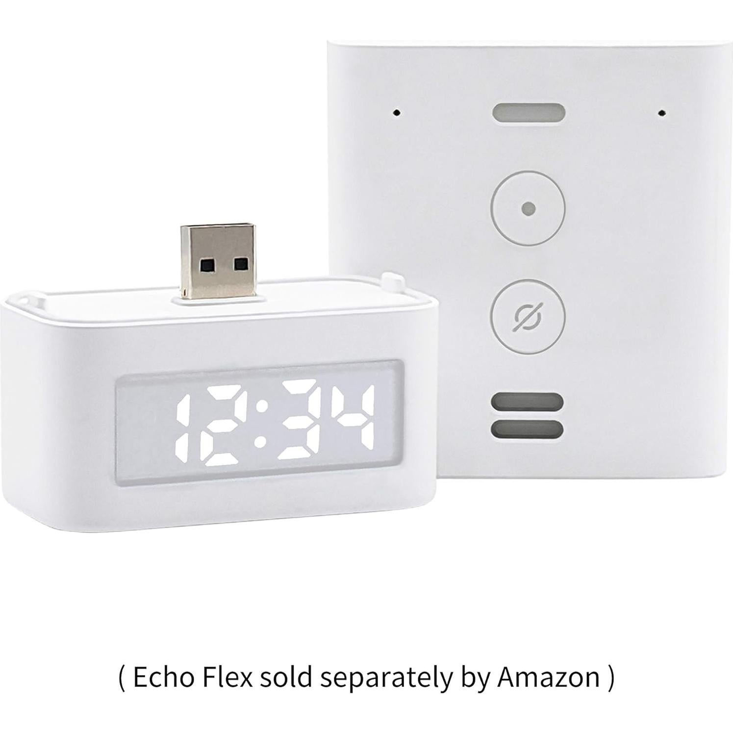 Made For Amazon, Smart Clock for Echo Flex