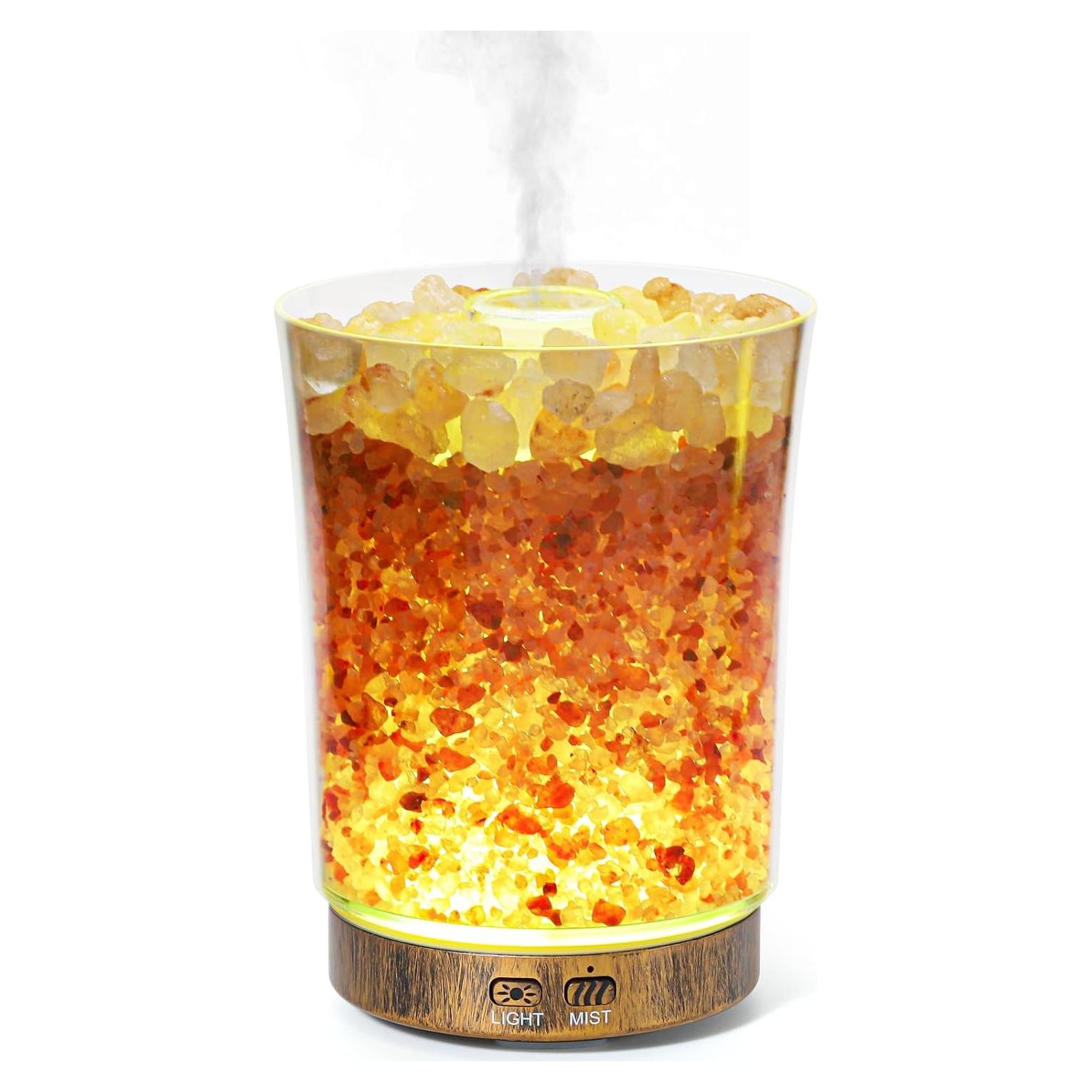 Difusor de Aceite Esencial DqBaoKuan 150ml Humidificador LED