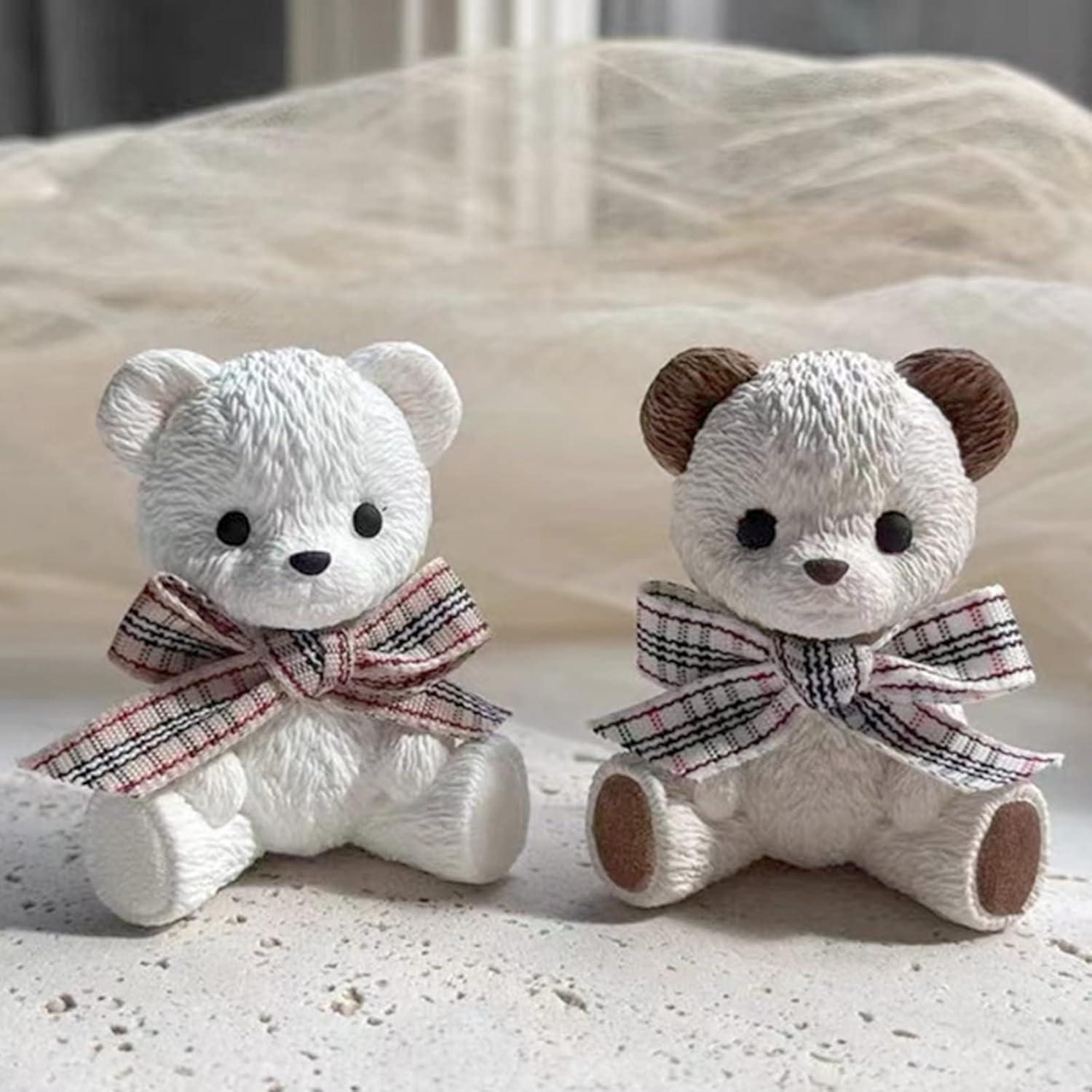 Moldes de Silicona Oso 2Pcs Japleed para Jabones y Velas