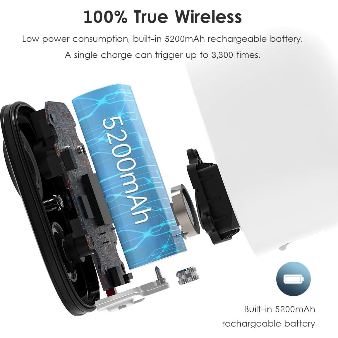 Cámara de Seguridad Geekee CG6 Inalámbrica 1080P IP65