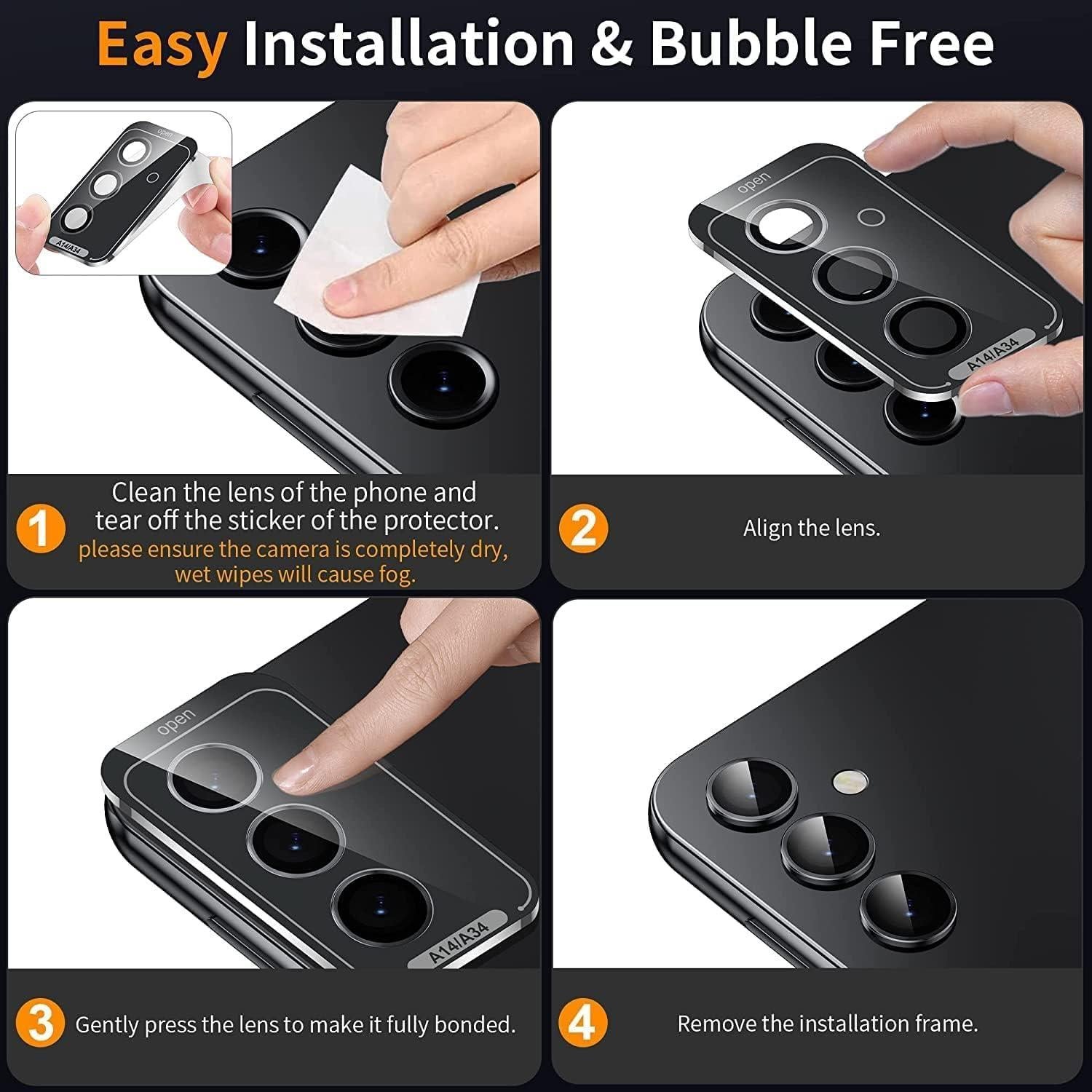 Protector de Lente de Cámara Zeking para Galaxy Z Fold6 9H