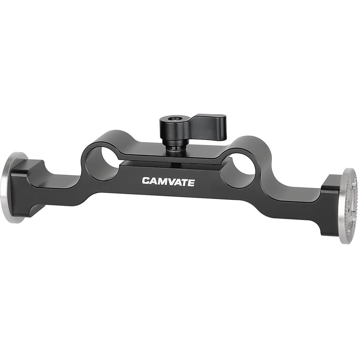 Abrazadera de Varilla CAMVATE 15mm con Adaptador M6 Rojo