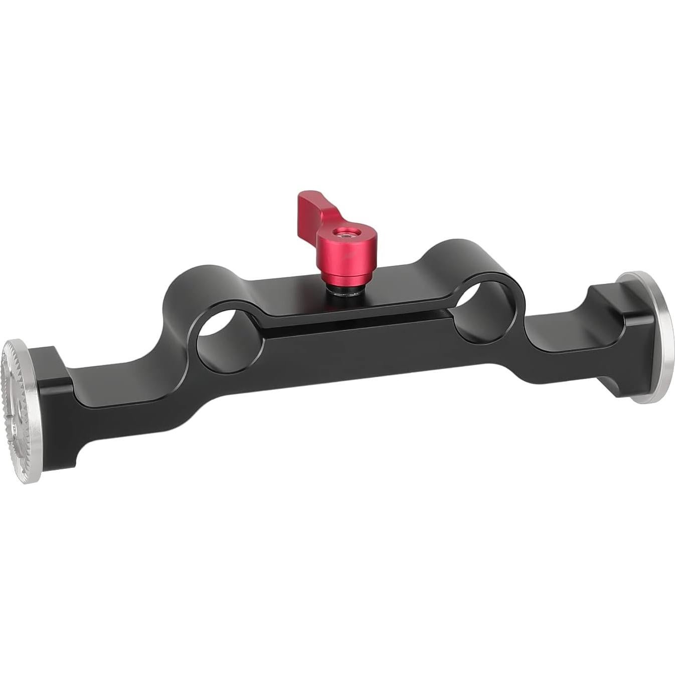 Abrazadera de Varilla CAMVATE 15mm con Adaptador M6 Rojo