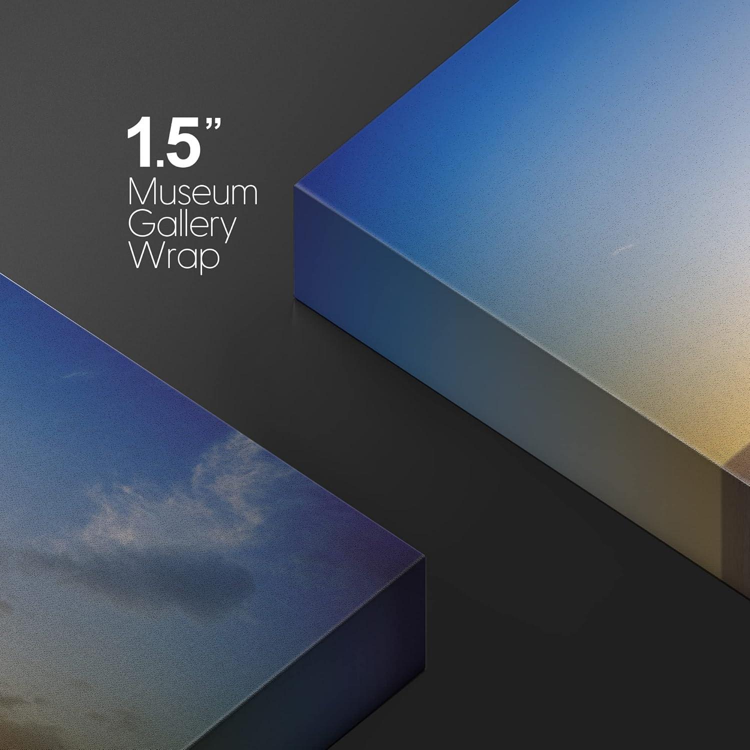 Lienzo Wall26 Delfines al Atardecer 45.72x30.48cm