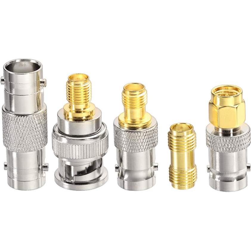 Cable Coaxial Superbat SMA Macho a BNC Macho 15cm + 5 Adaptadores