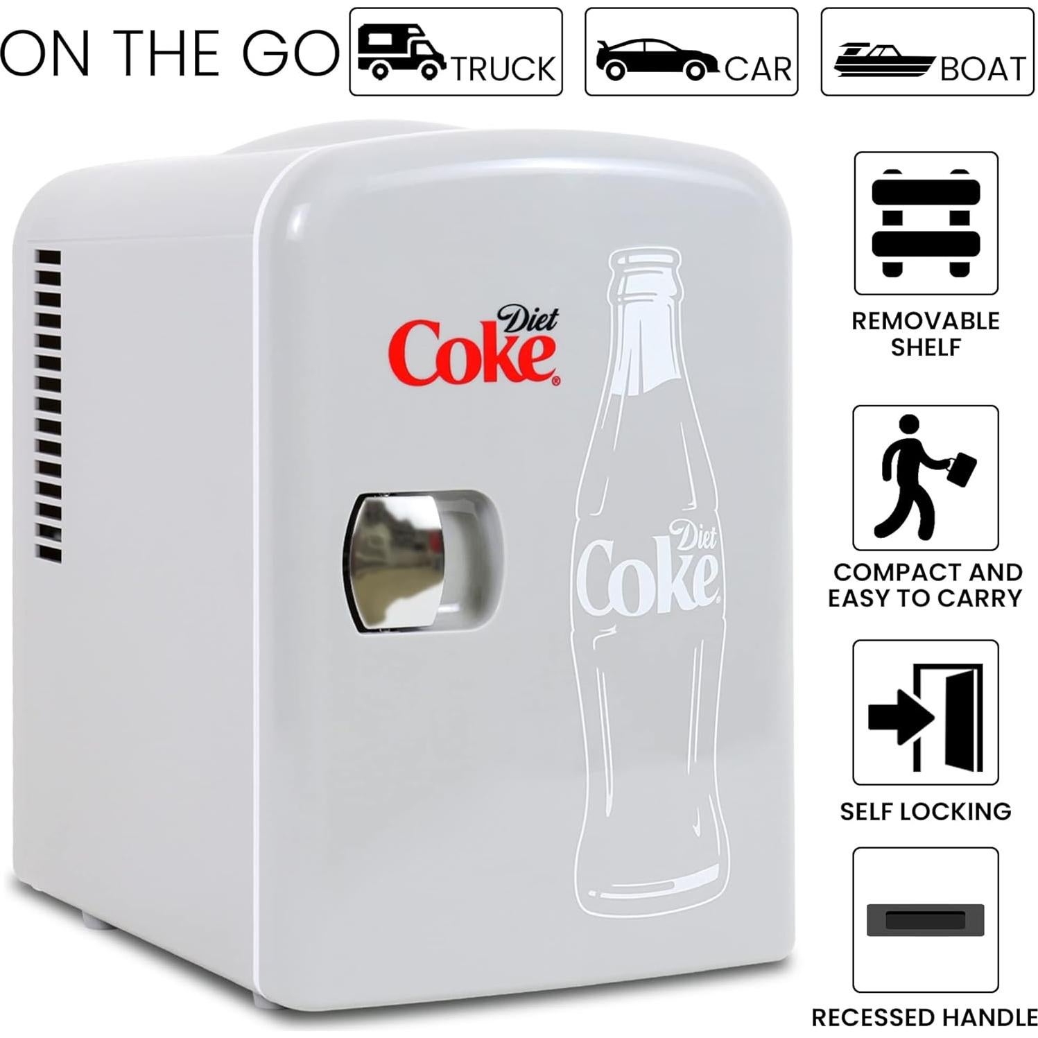 Refrigerador Mini Koolatron DC04-MF 4L Portátil Gris