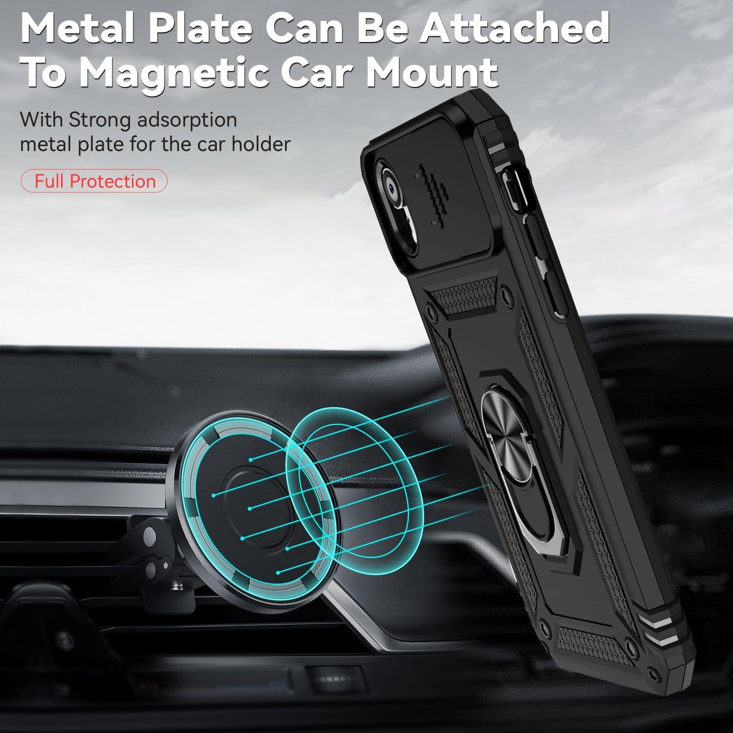 Funda Protectora HNHYGETE para iPhone XR con Protector HD