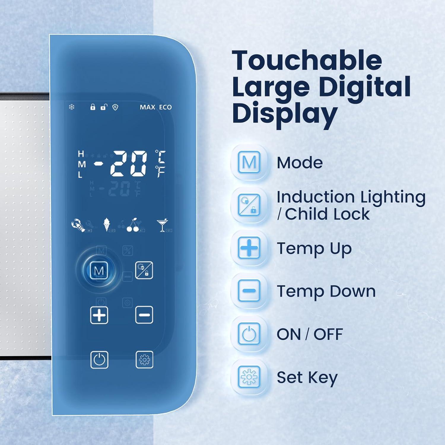 Refrigerador de Coche HCALORY 22QT 12V Congelador Portátil