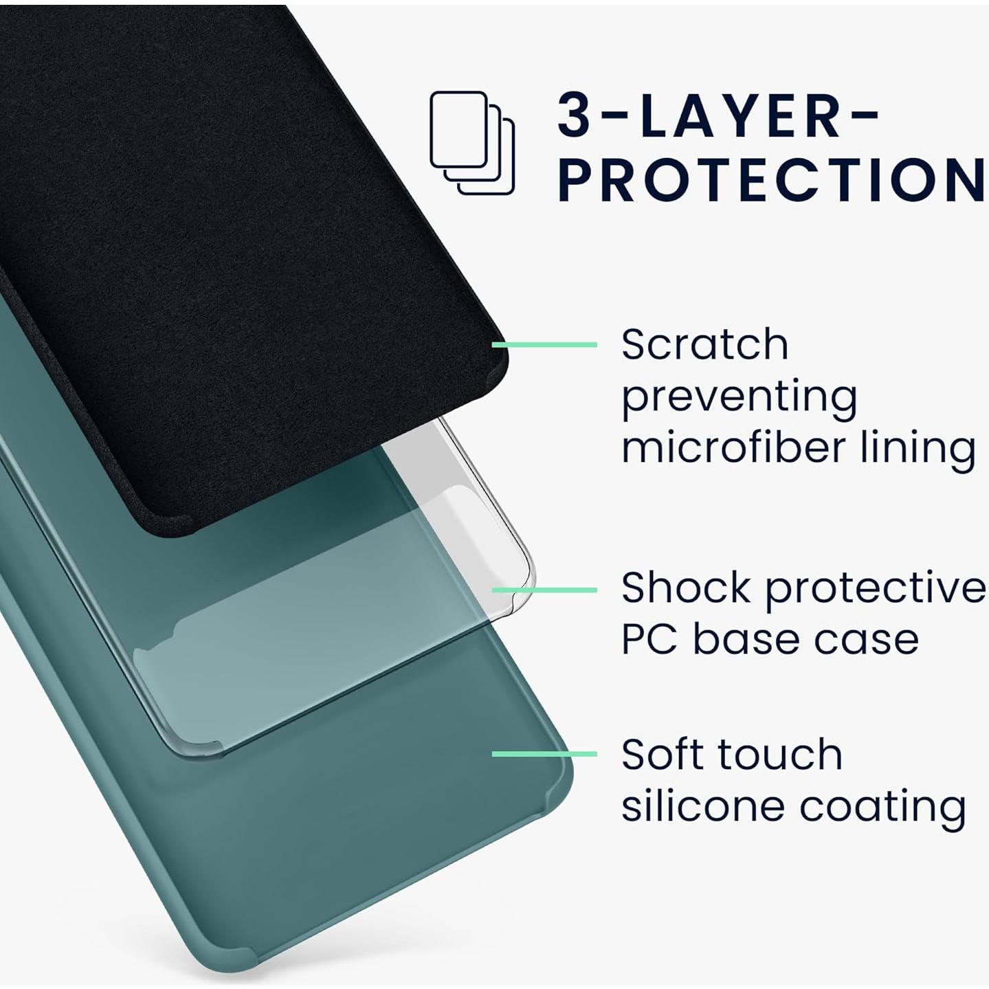 Funda de Silicona TPU kwmobile para OnePlus 6 - Noche Ártica
