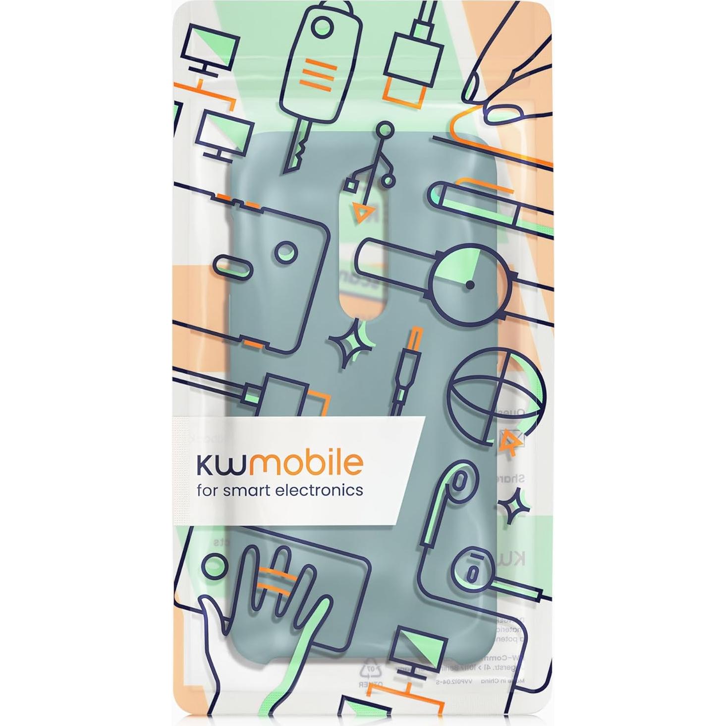 Funda de Silicona TPU kwmobile para OnePlus 6 - Noche Ártica