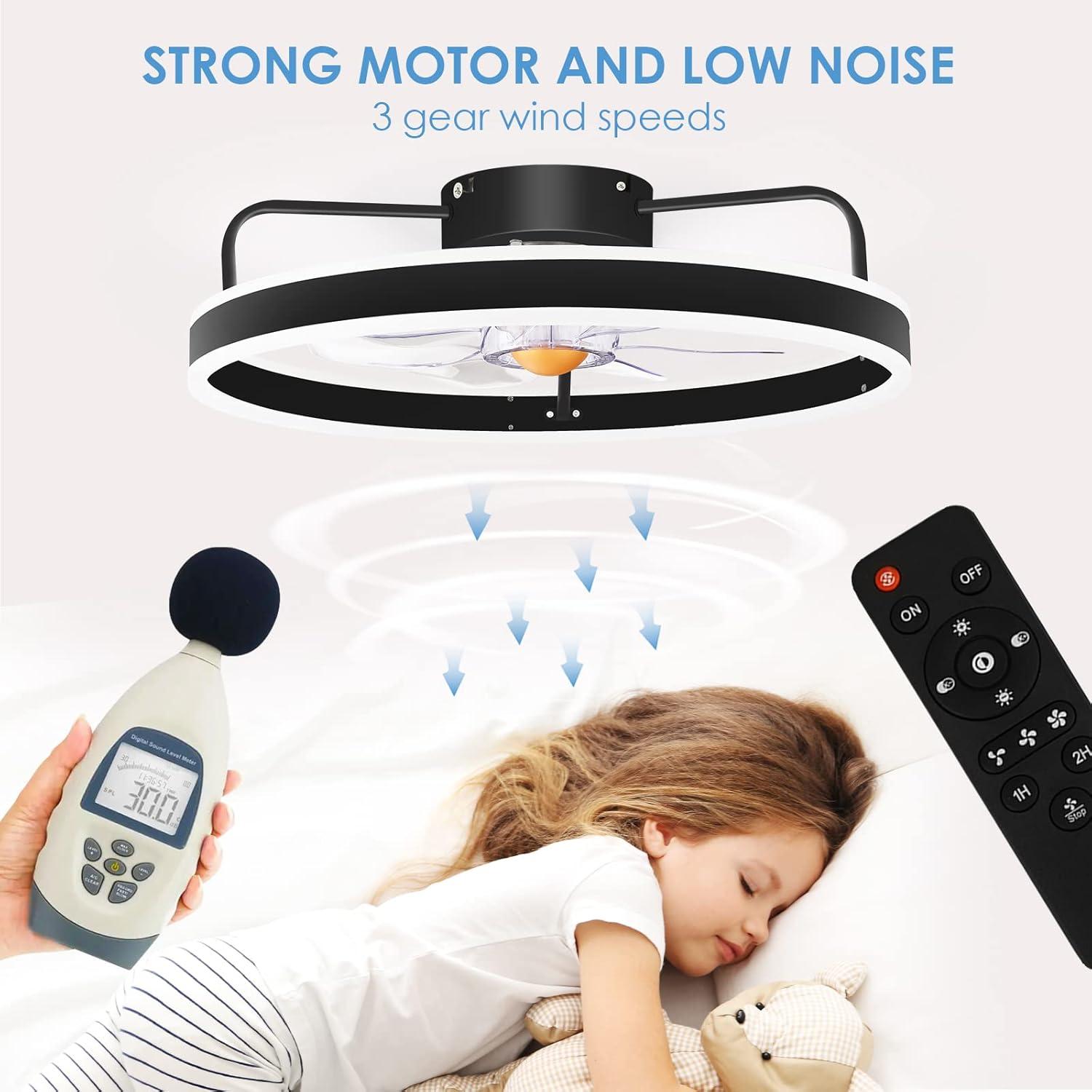 Ventilador de Techo Mpayel B7801 Sin Aspas 50.8 cm Control Remoto