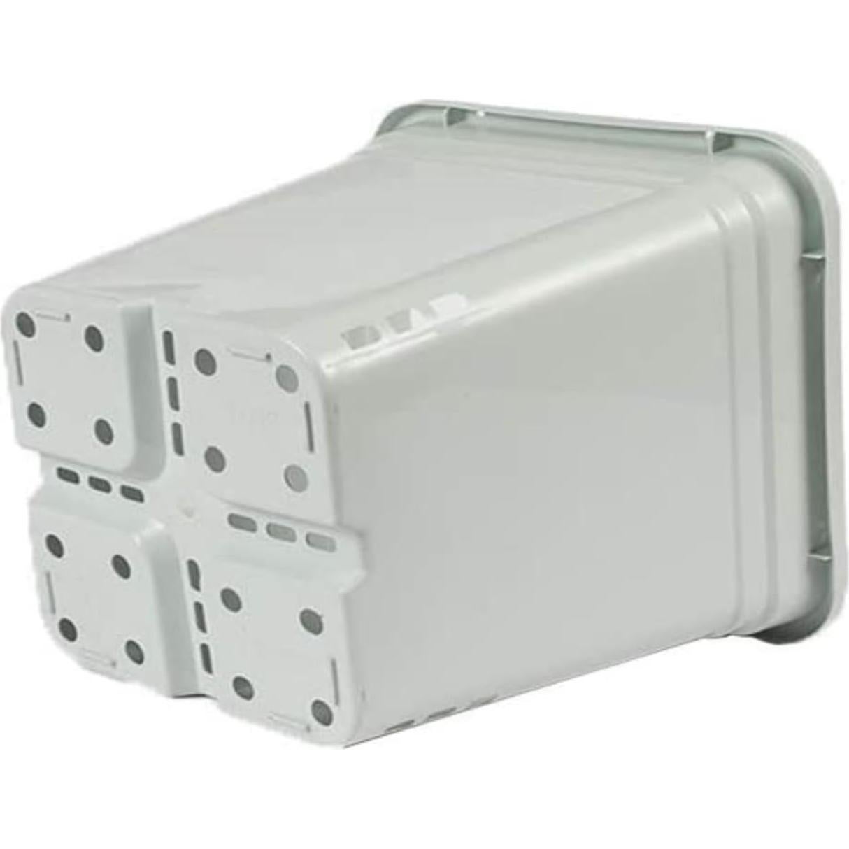 Maceta de Vivero SUNPACK Cuadrada Blanca 30.48 cm - Drenaje