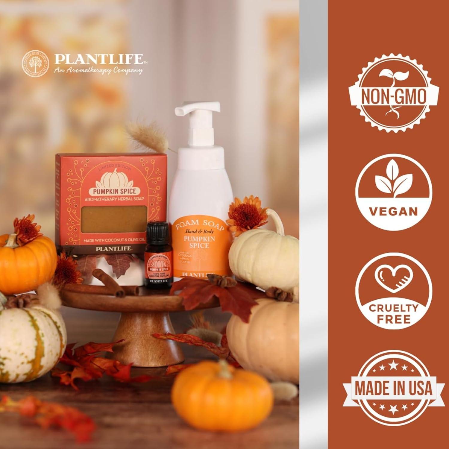 Jabón en Barra de Especias de Calabaza Plantlife 113g - Hidratante