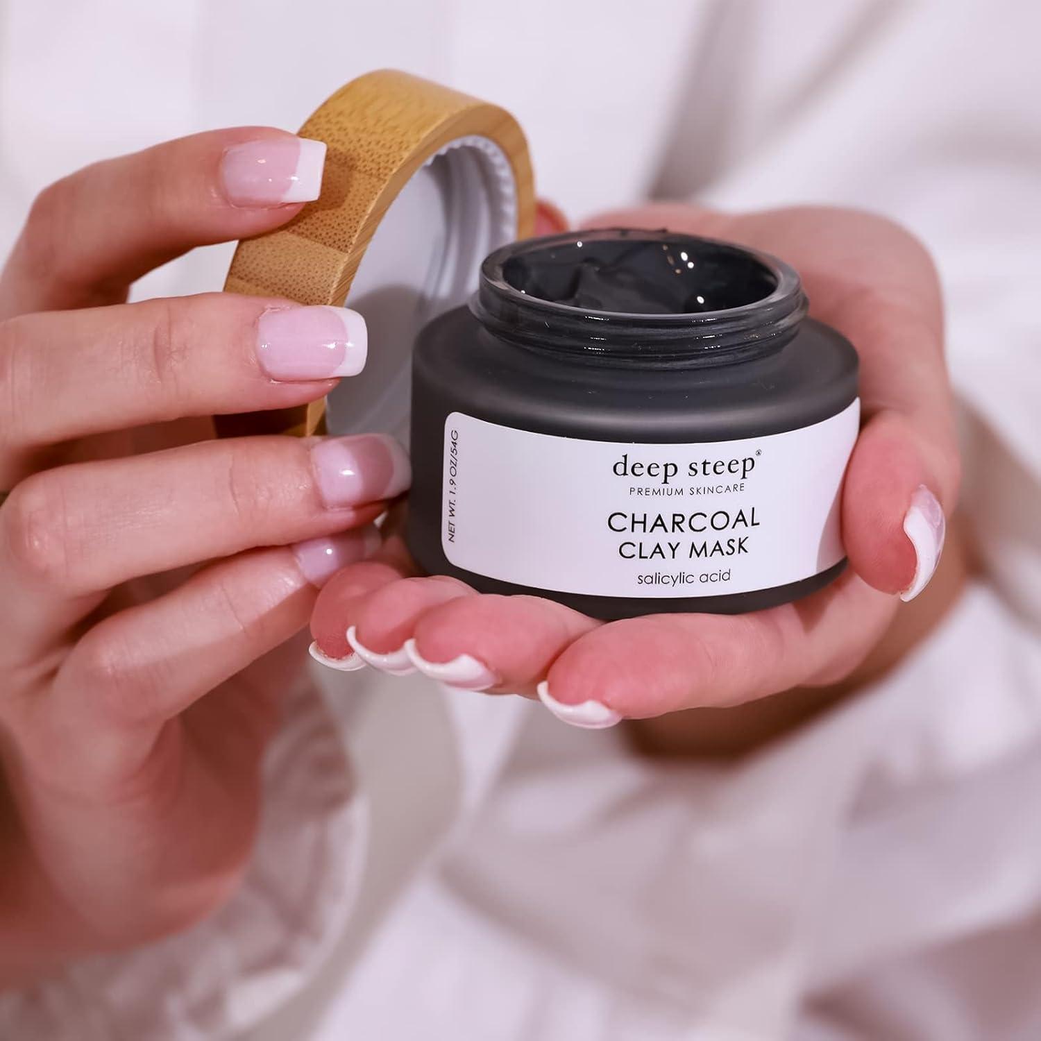 Mascarilla Detox de Arcilla de Carbón Deep Steep 53.86 g