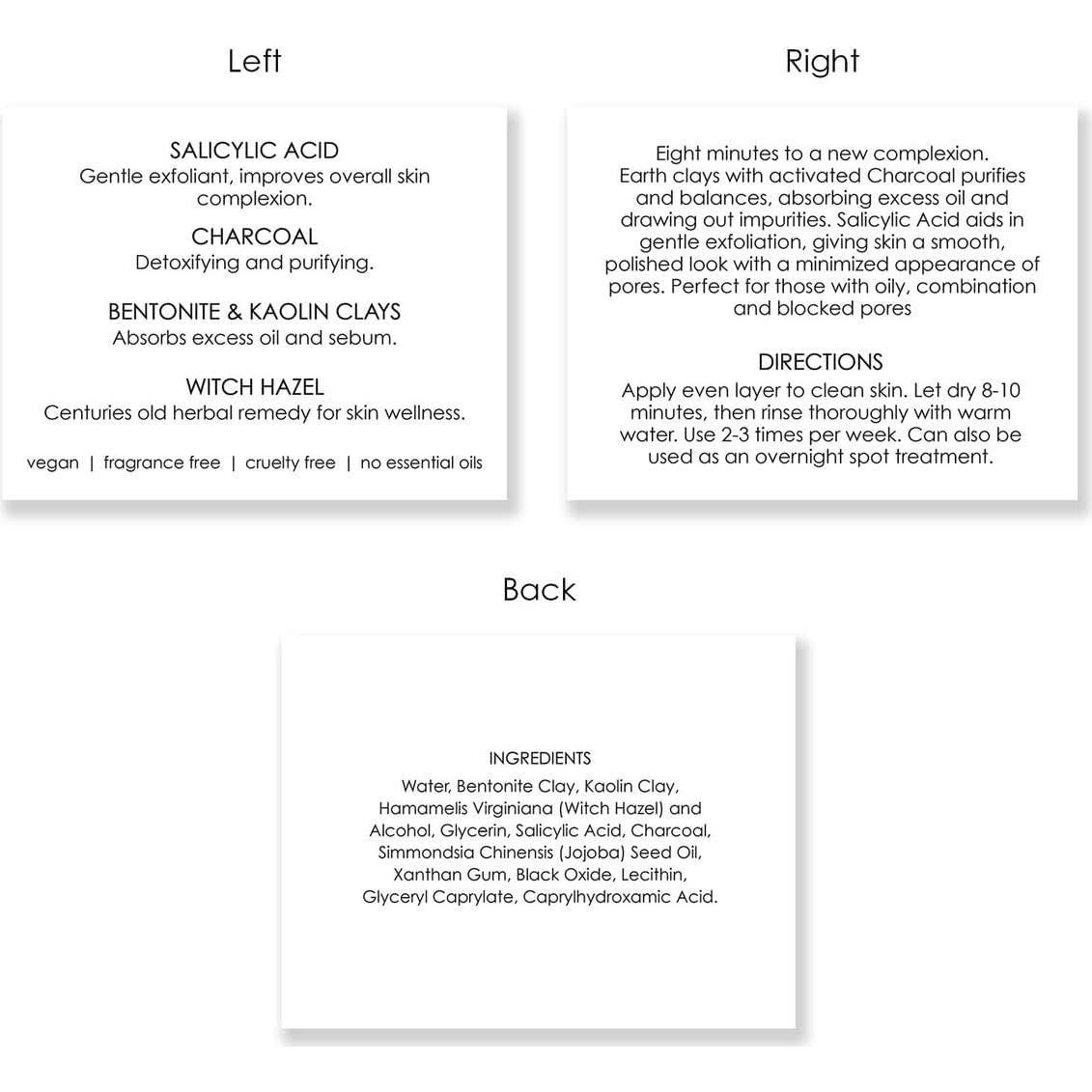 Mascarilla Detox de Arcilla de Carbón Deep Steep 53.86 g