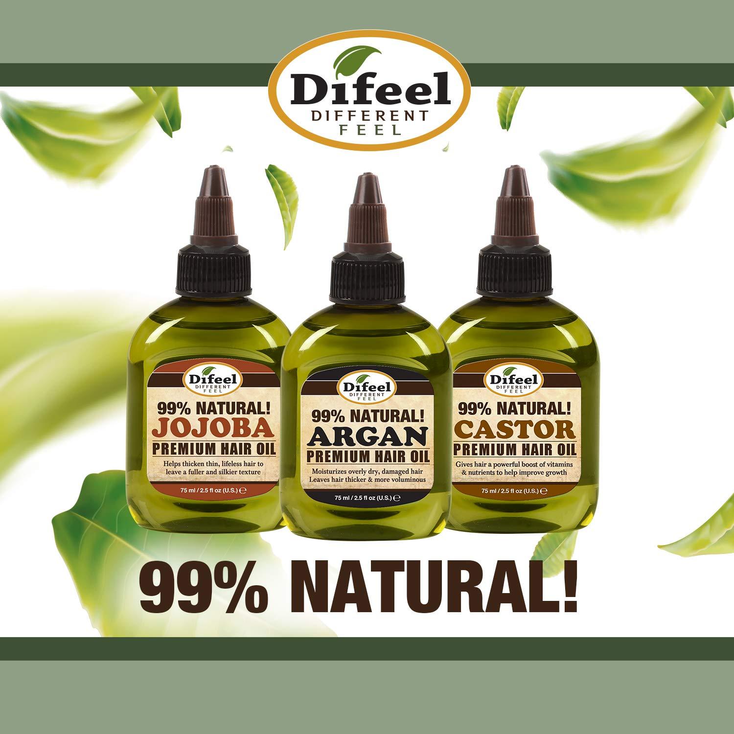 Aceite de Argán Difeel 30 ml - Hidratante Facial y Capilar