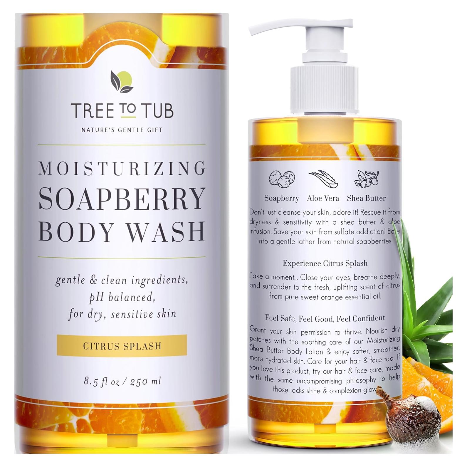 Jabón Corporal Hidratante Tree to Tub 250ml Cítricos Piel Seca