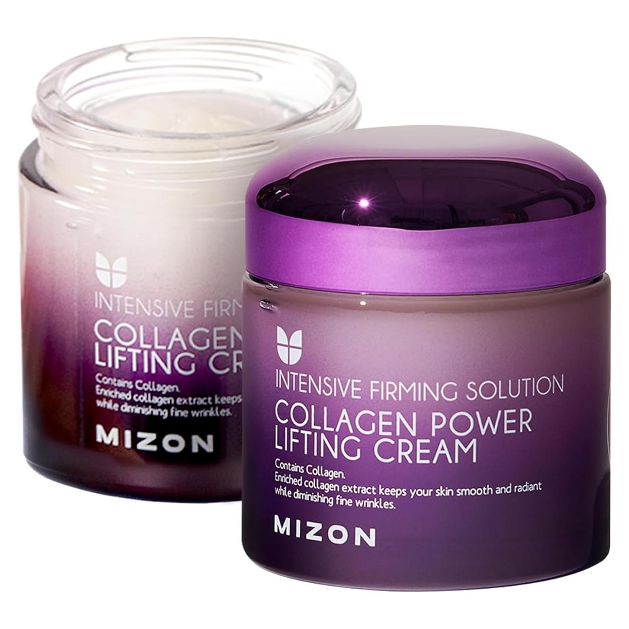 Crema Hidratante Facial MIZON Power Lifting 74.8 ml Colágeno