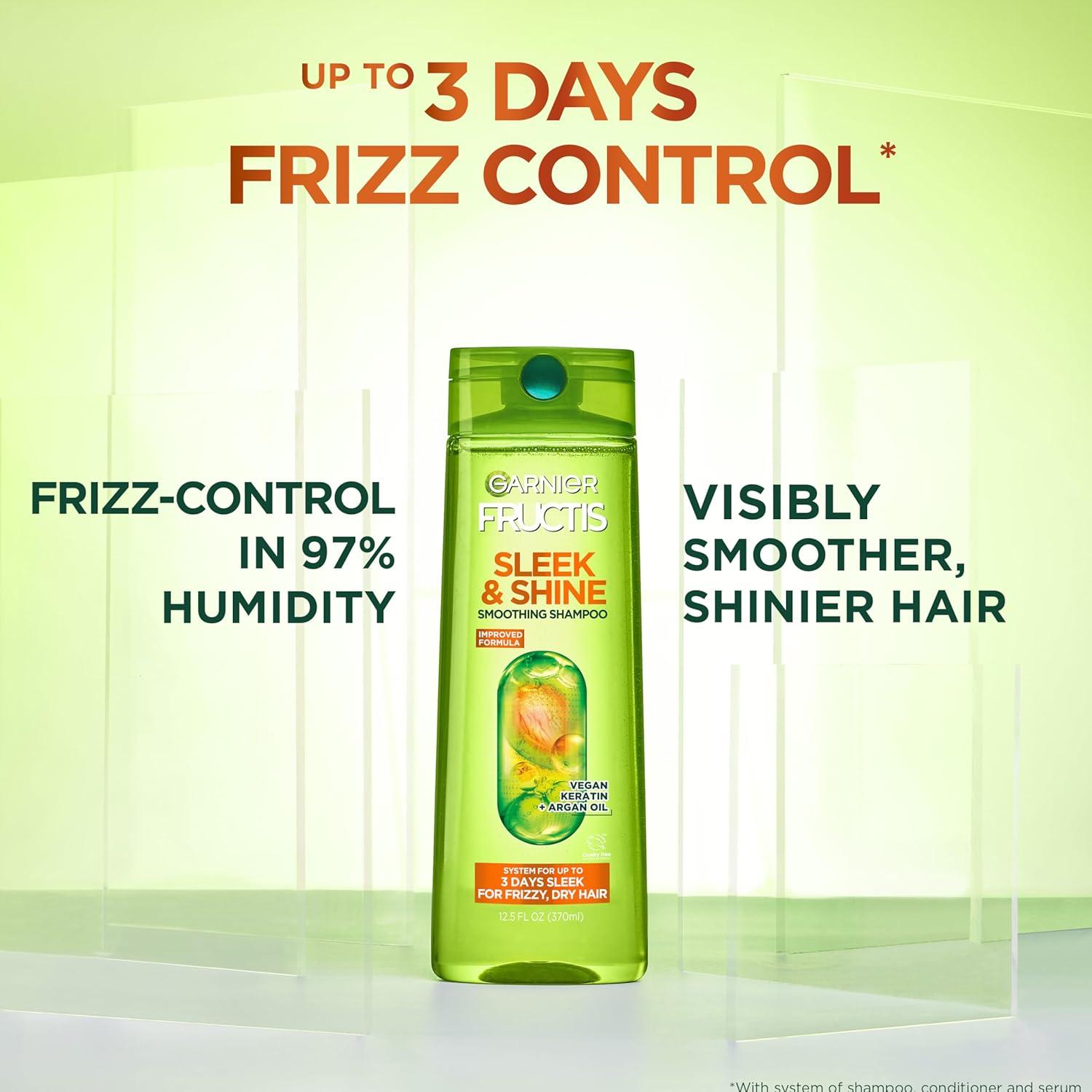 Set Garnier Fructis Suave y Brillante 1025.5 ml - Champú y Acondicionador
