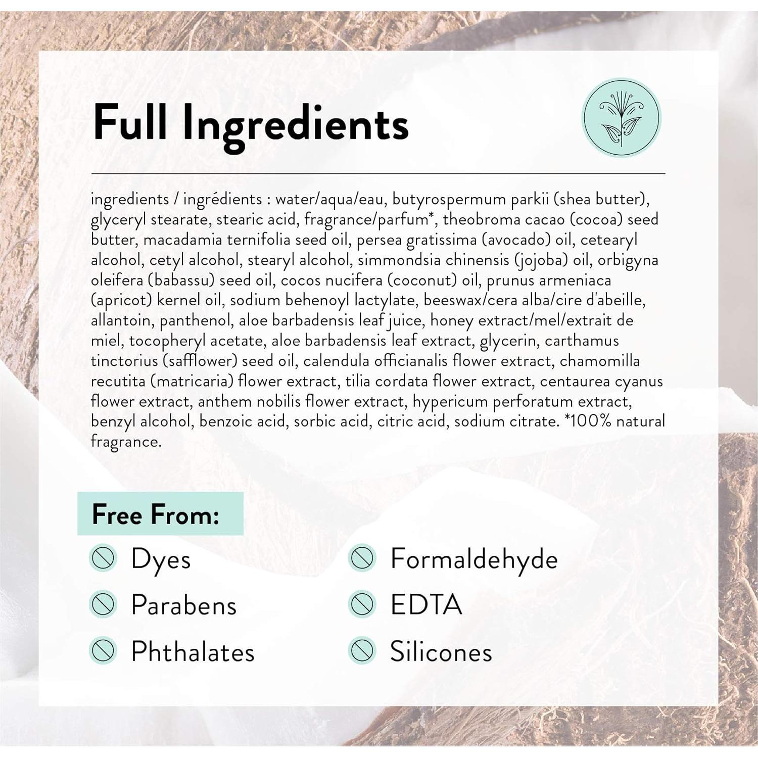 Crema de Manos J.R. Watkins Coco 4x93.6g Hidratante