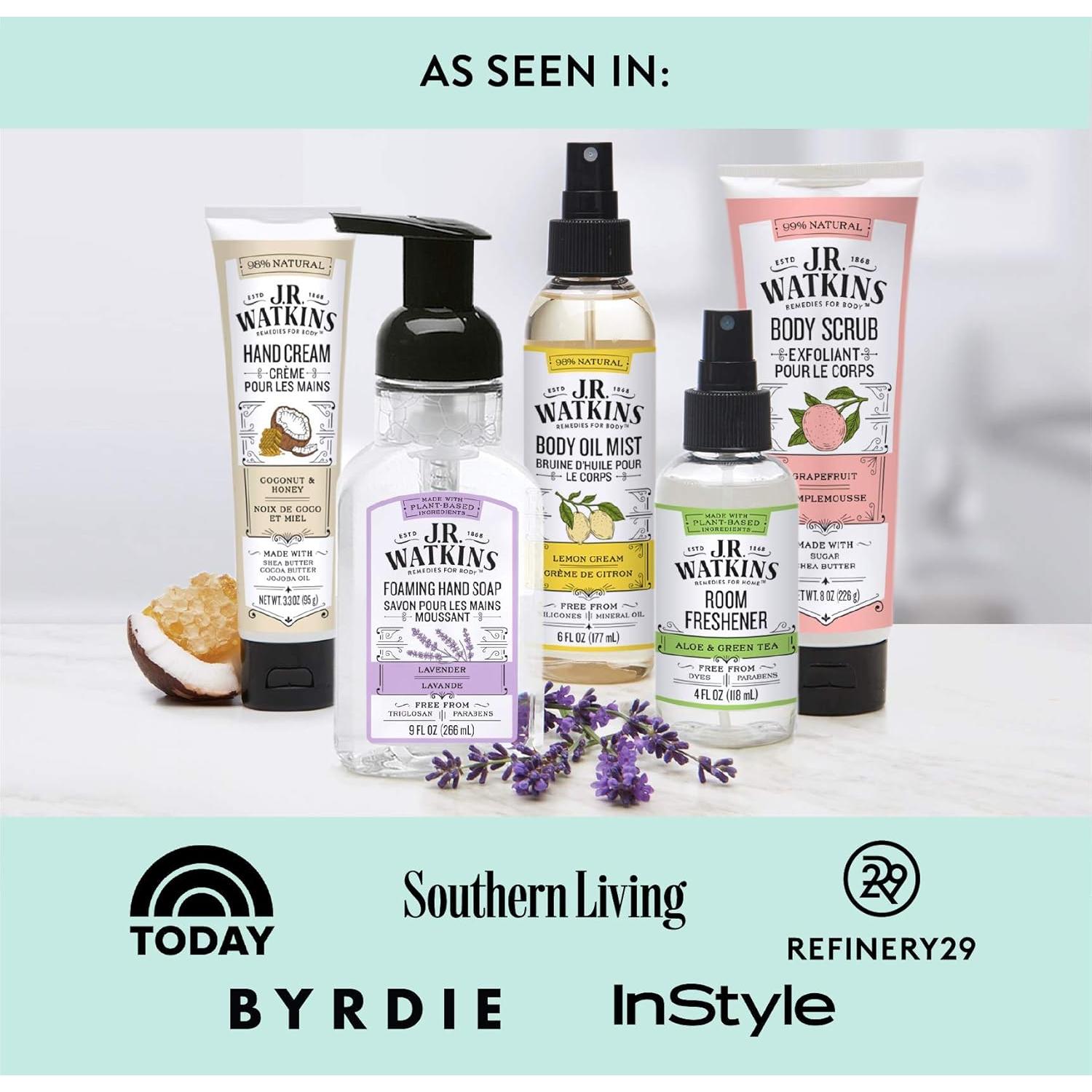 Crema de Manos J.R. Watkins Coco 4x93.6g Hidratante