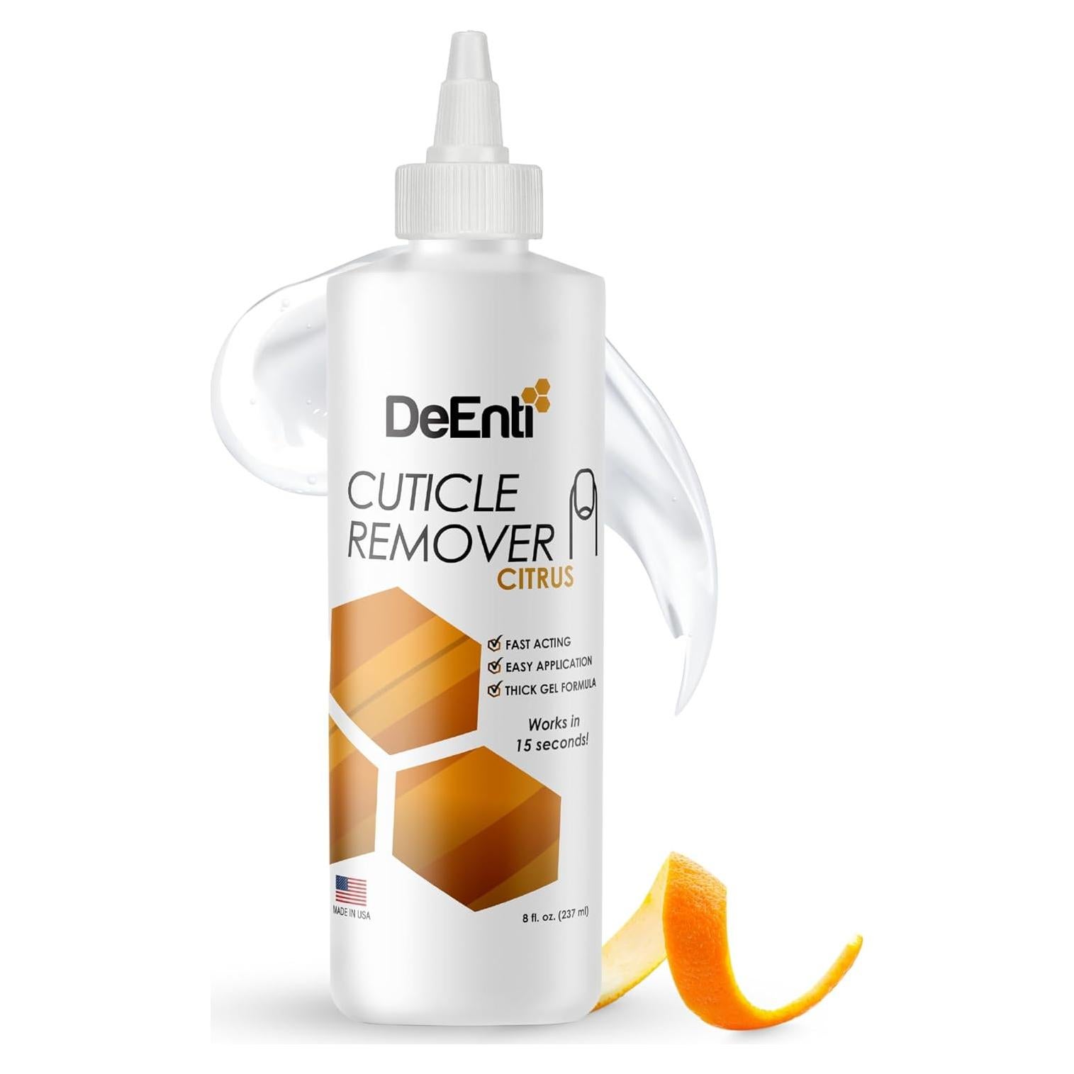 Gel Removedor de Cutículas DeEnti 8oz - Suavizante Profesional