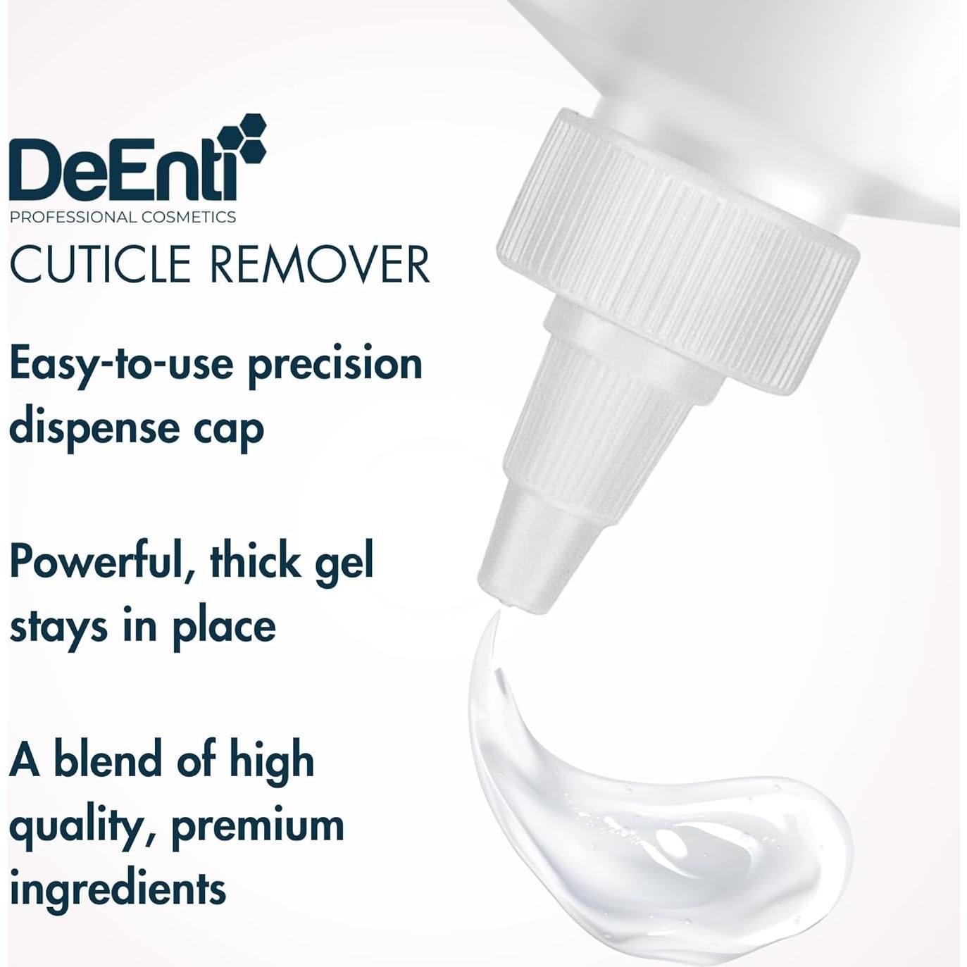 Gel Removedor de Cutículas DeEnti 8oz - Suavizante Profesional