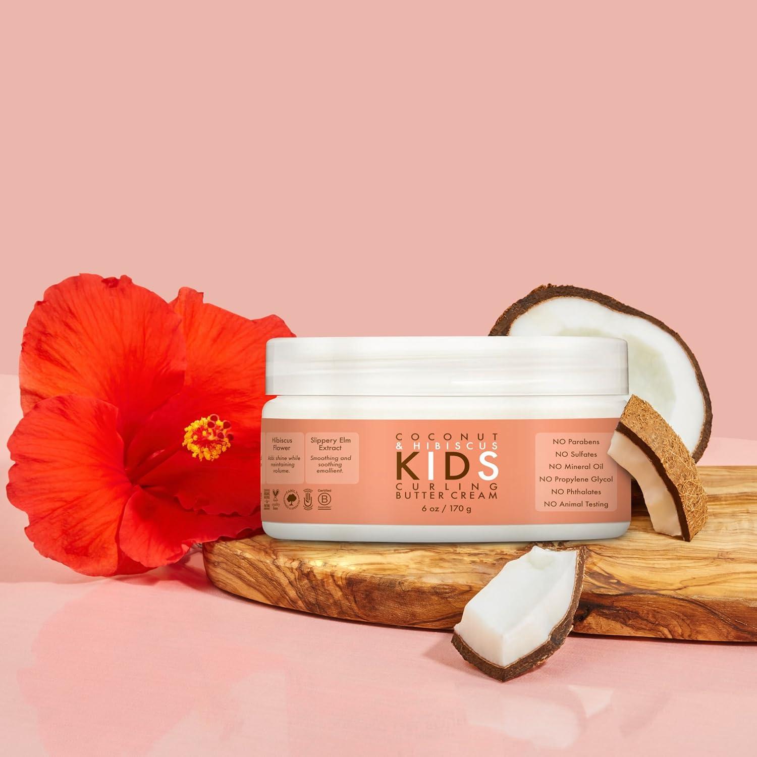 Crema para Rizos SheaMoisture Coco y Hibisco Niños 170 g