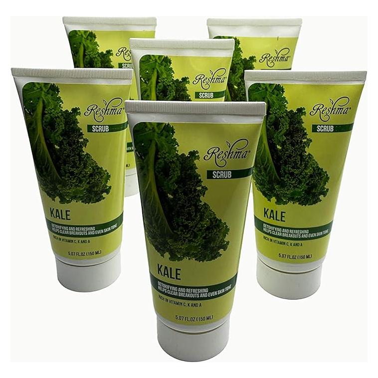 Exfoliante de Kale Reshma Beauty 6 Unidades 143g Hidratante