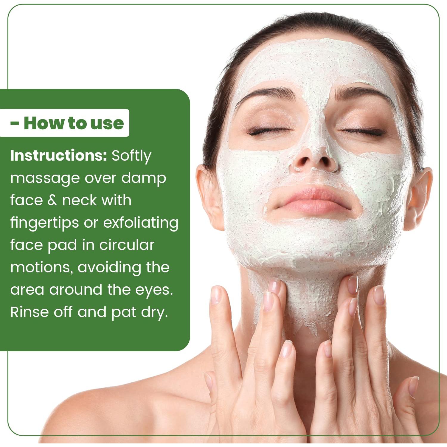 Exfoliante de Kale Reshma Beauty 6 Unidades 143g Hidratante