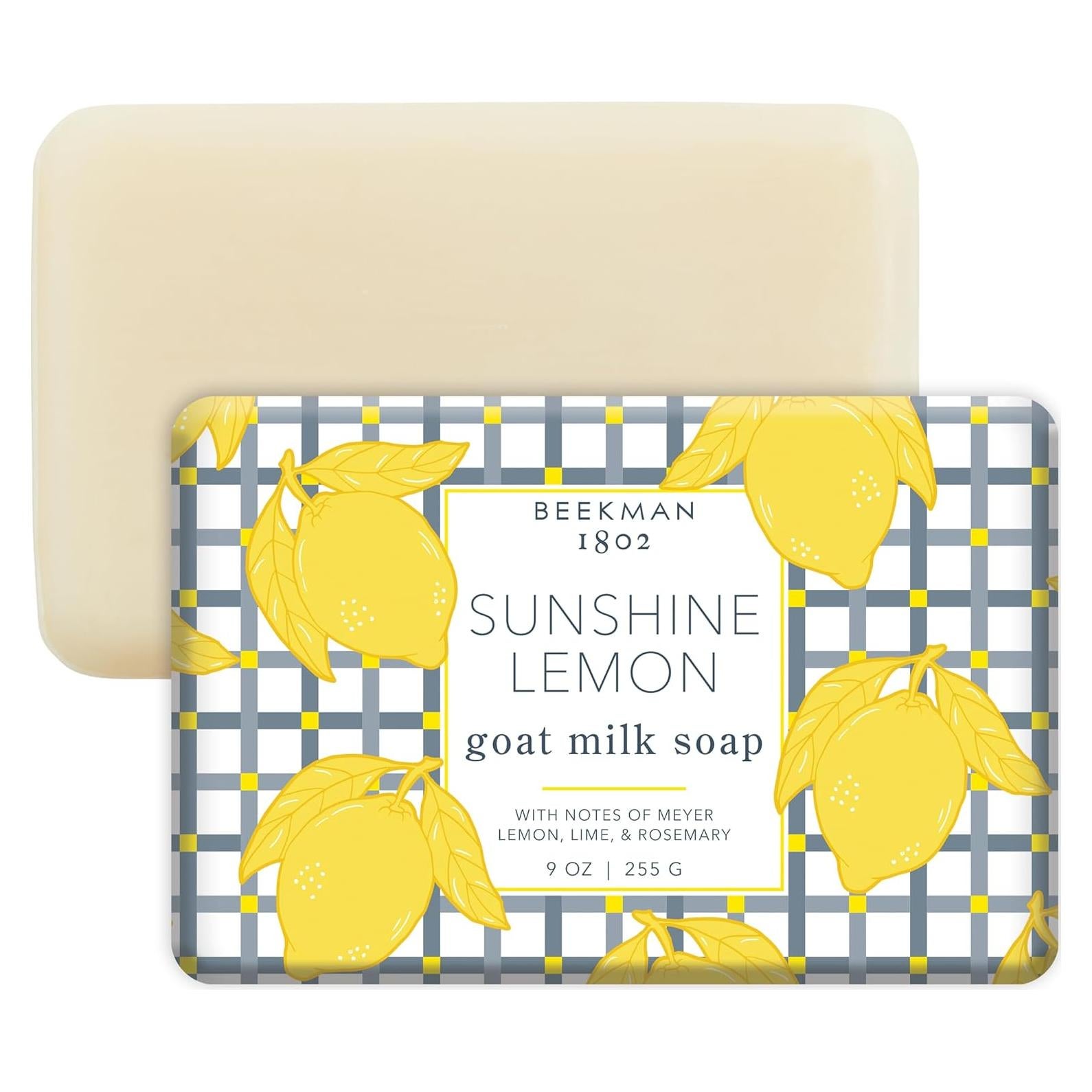 Jabón de Cuerpo Beekman 1802 Leche de Cabra 255 g Limón Soleado