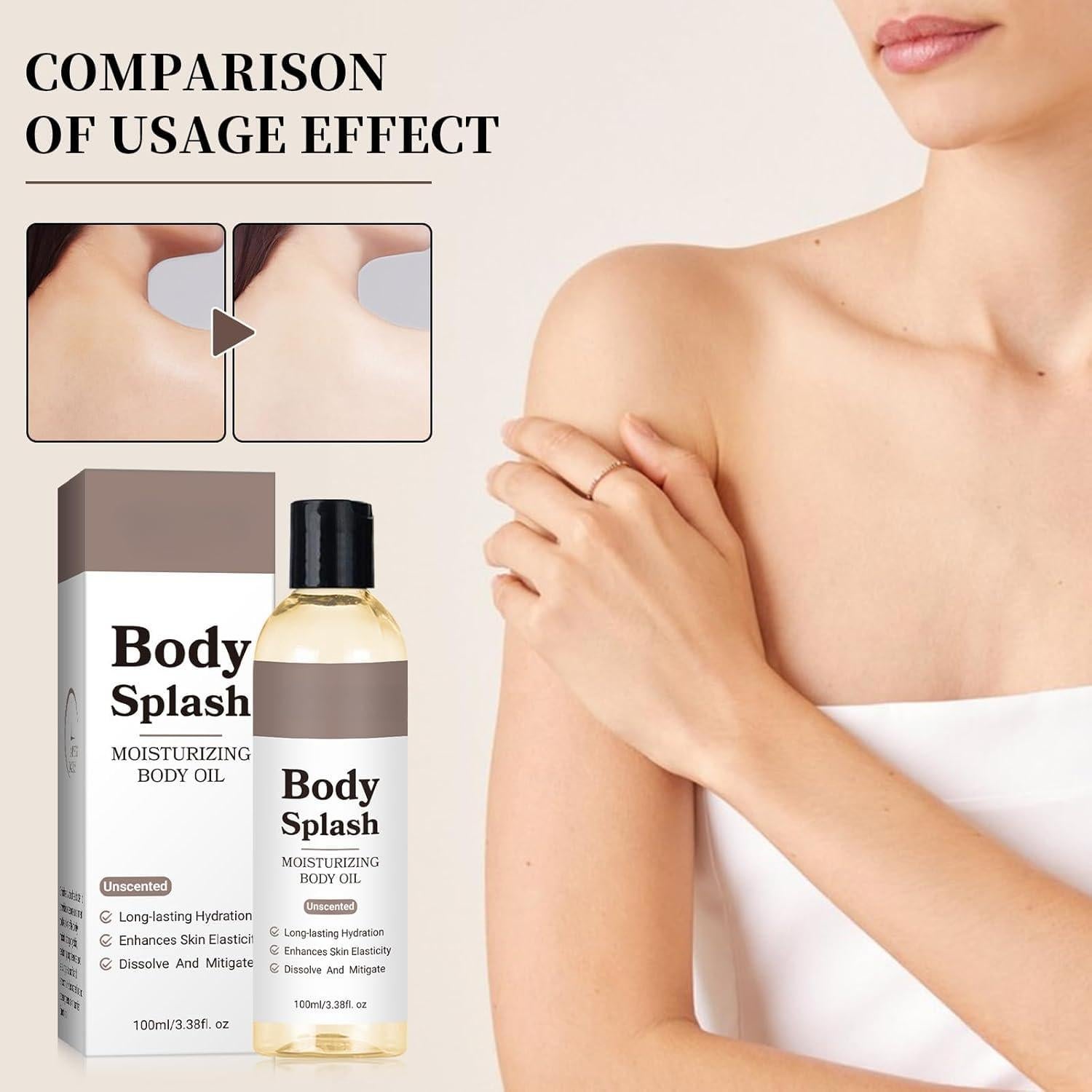 Aceite Corporal Hidratante Facekaot 100ml - Crema de Piña Natural