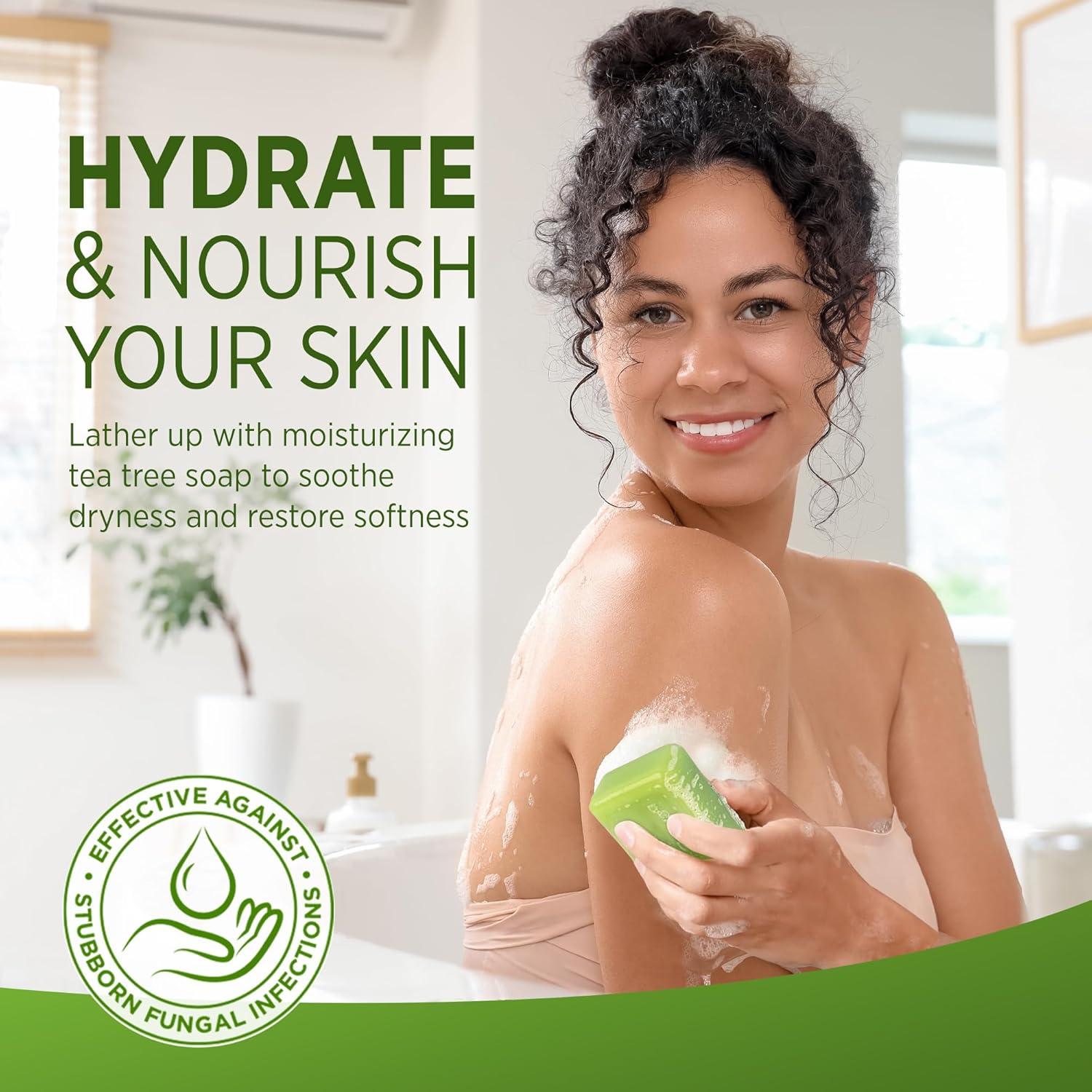 Jabón Antifúngico Antibacteriano Roycederm 226g Tea Tree