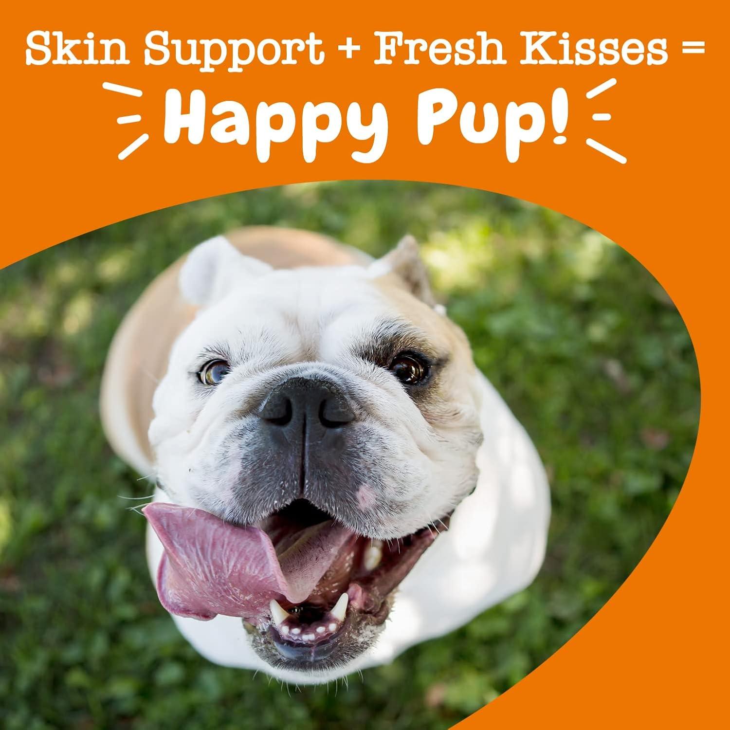 Zesty Paws OraStix para Perros 25oz - Palitos Omega con Salmón y Cáñamo