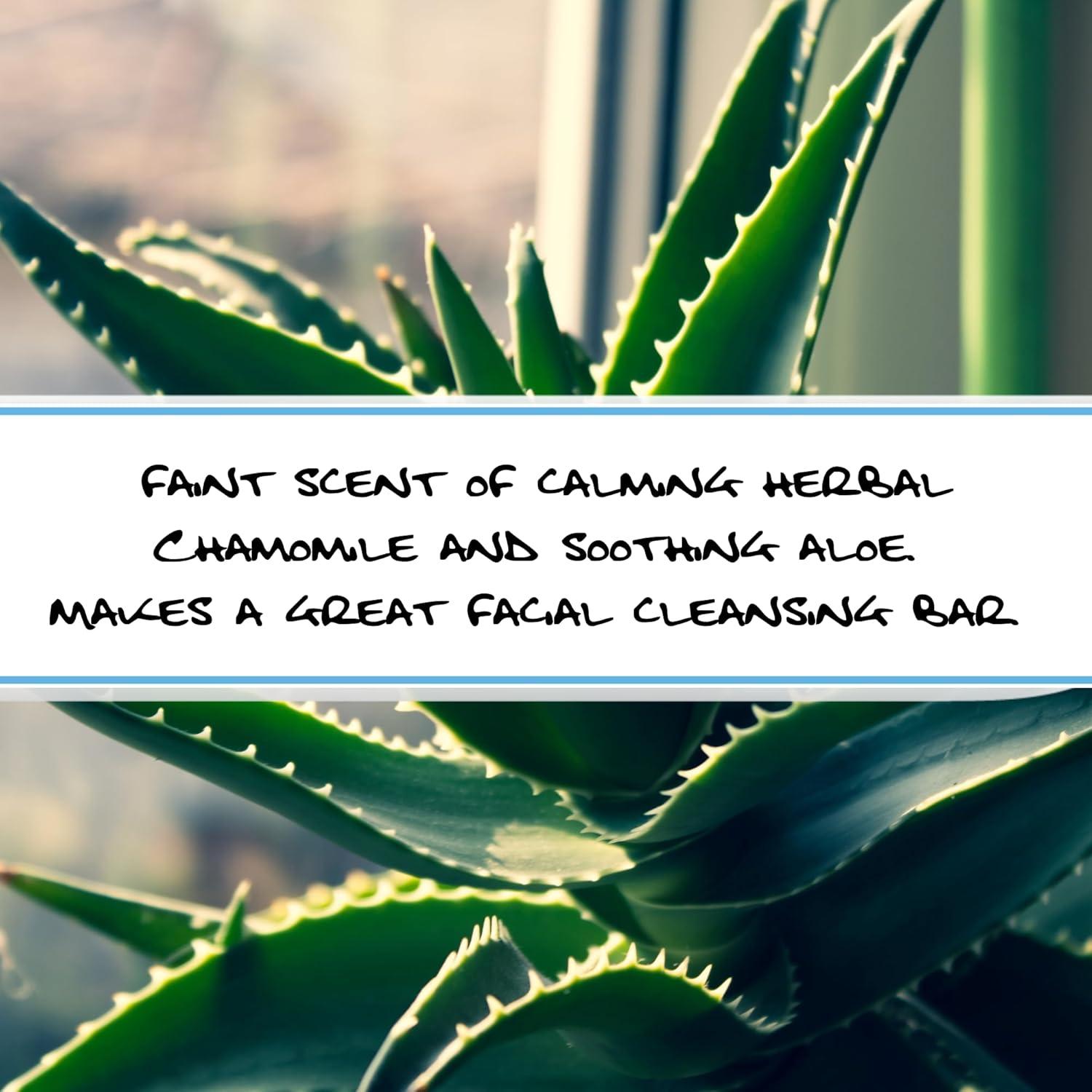 Jabón de Leche de Cabra Bluebyrd con Carbón Activado y Aloe Vera