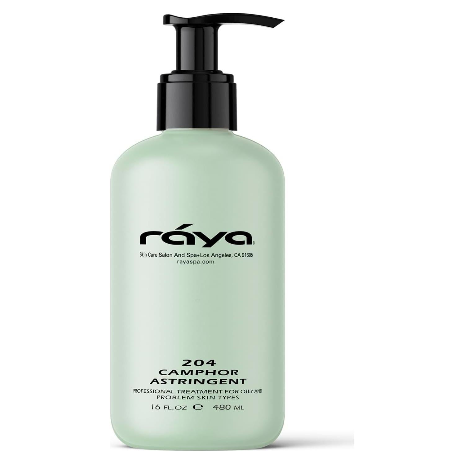 Astringente Facial RAYA 473 ml con Alcanfor y Eucalipto