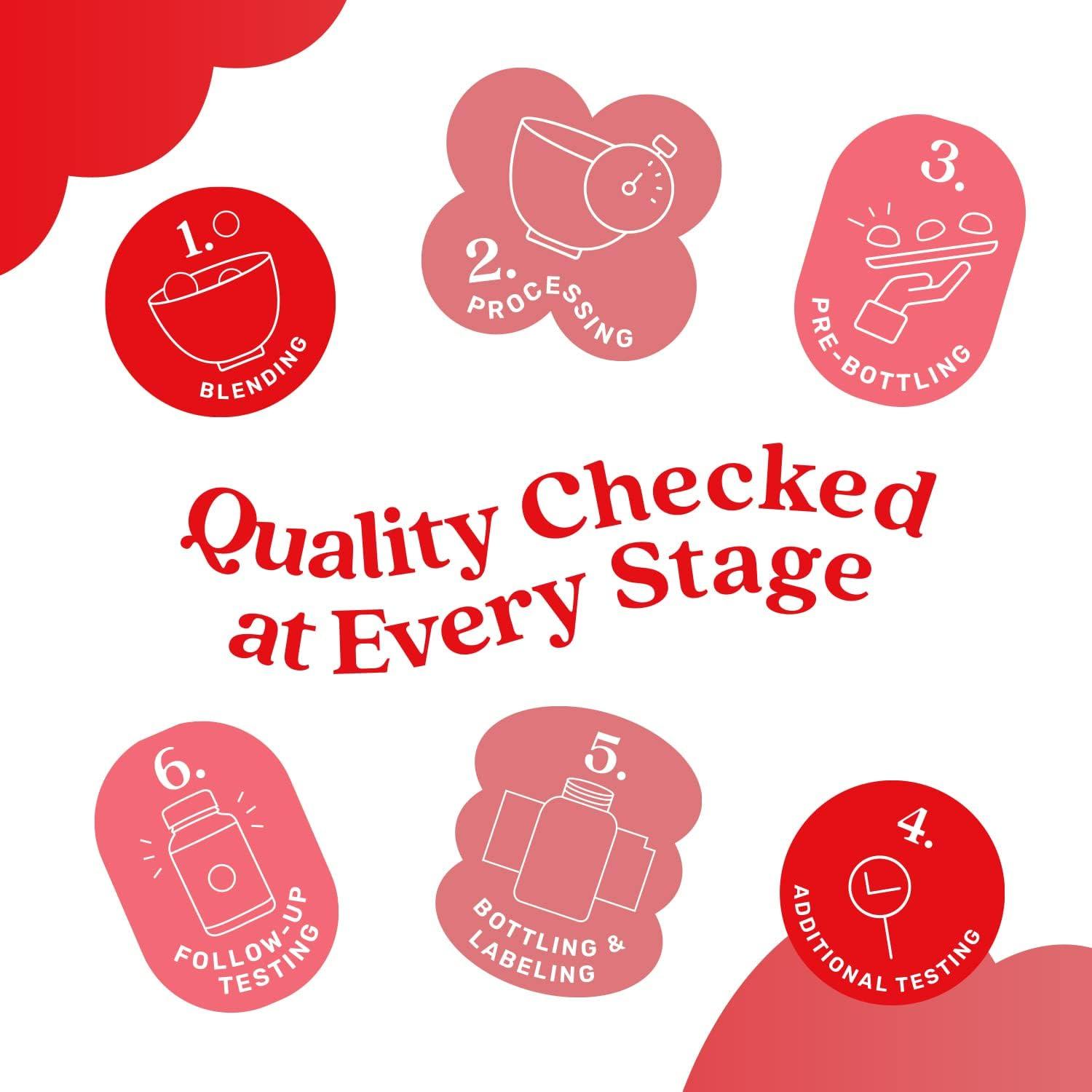 Gomitas de Vinagre de Sidra de Manzana BeLive 60 Ct - Sin Azúcar, Veganas