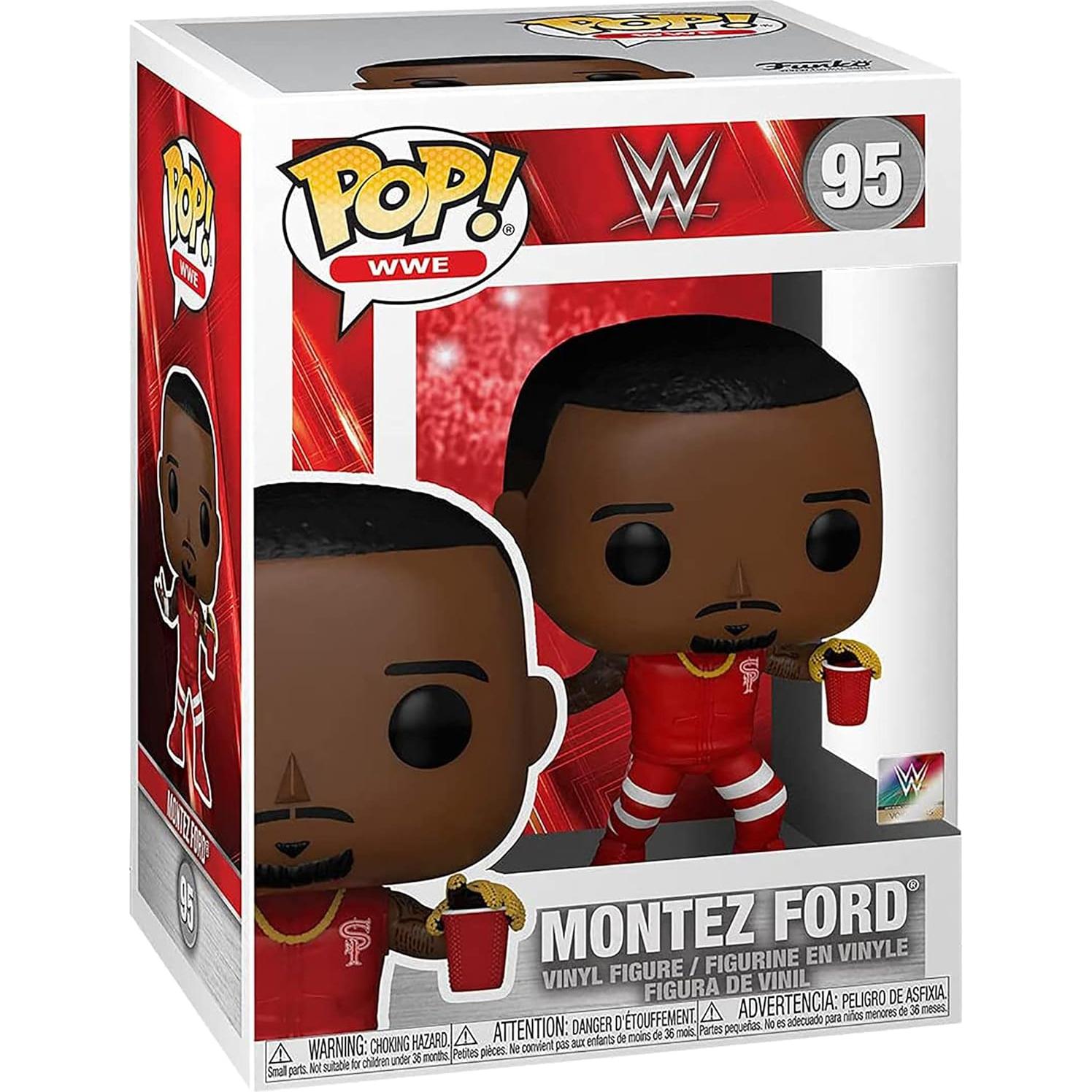 Funko Pop! WWE Montez Ford 9.5 cm Coleccionable Multicolor