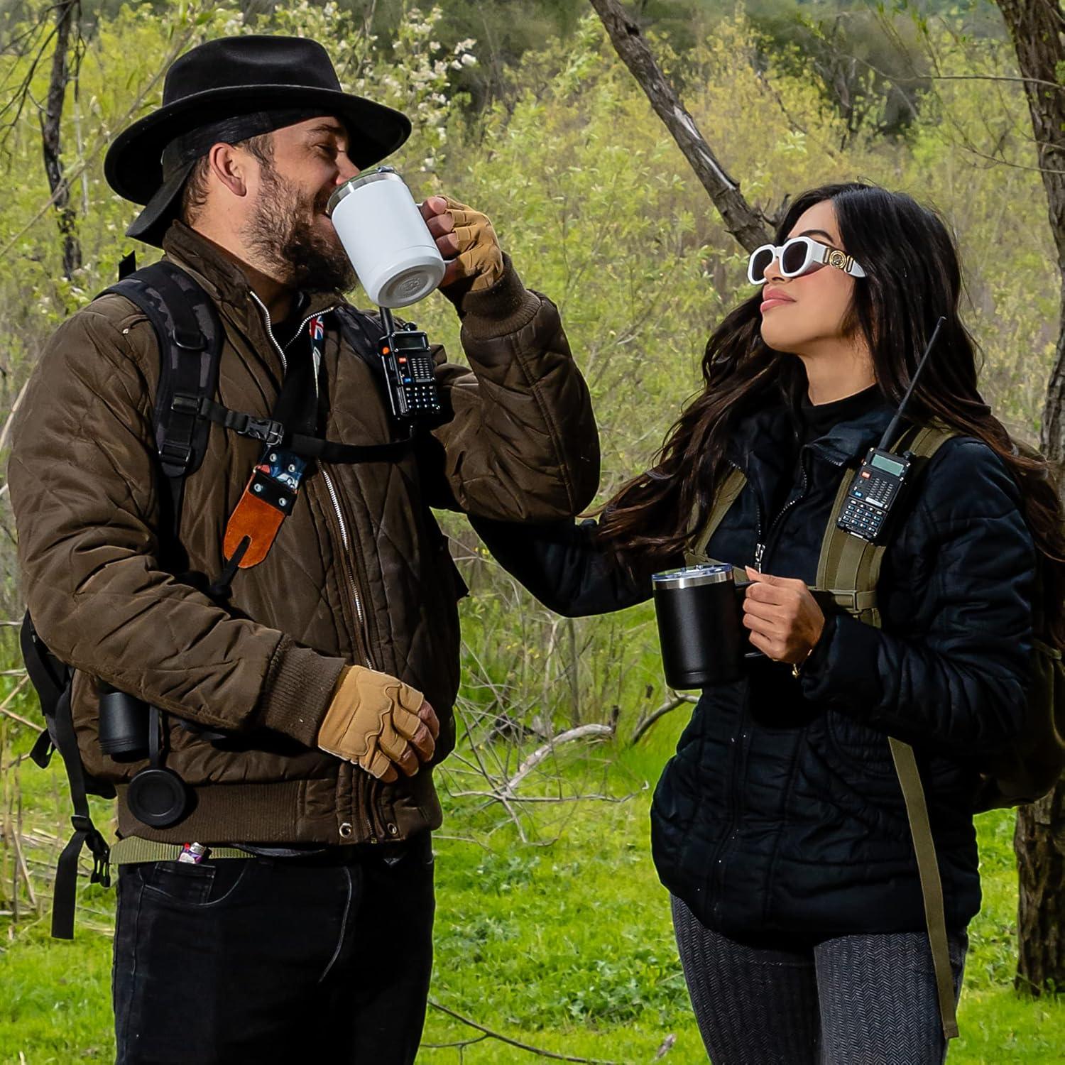 Taza de Café Aislada LaserGram 15oz Personalizada Negra