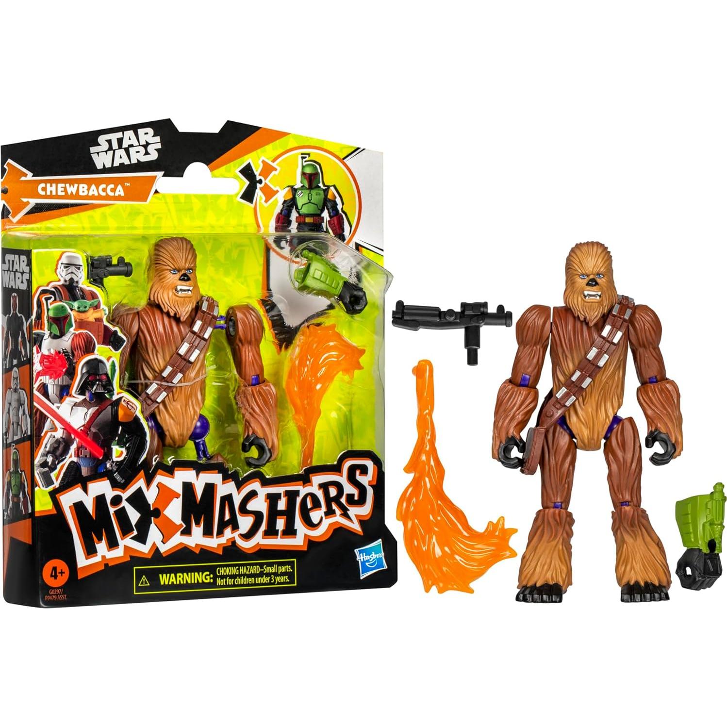 Figura Personalizada Chewbacca MixMashers Star Wars 12cm