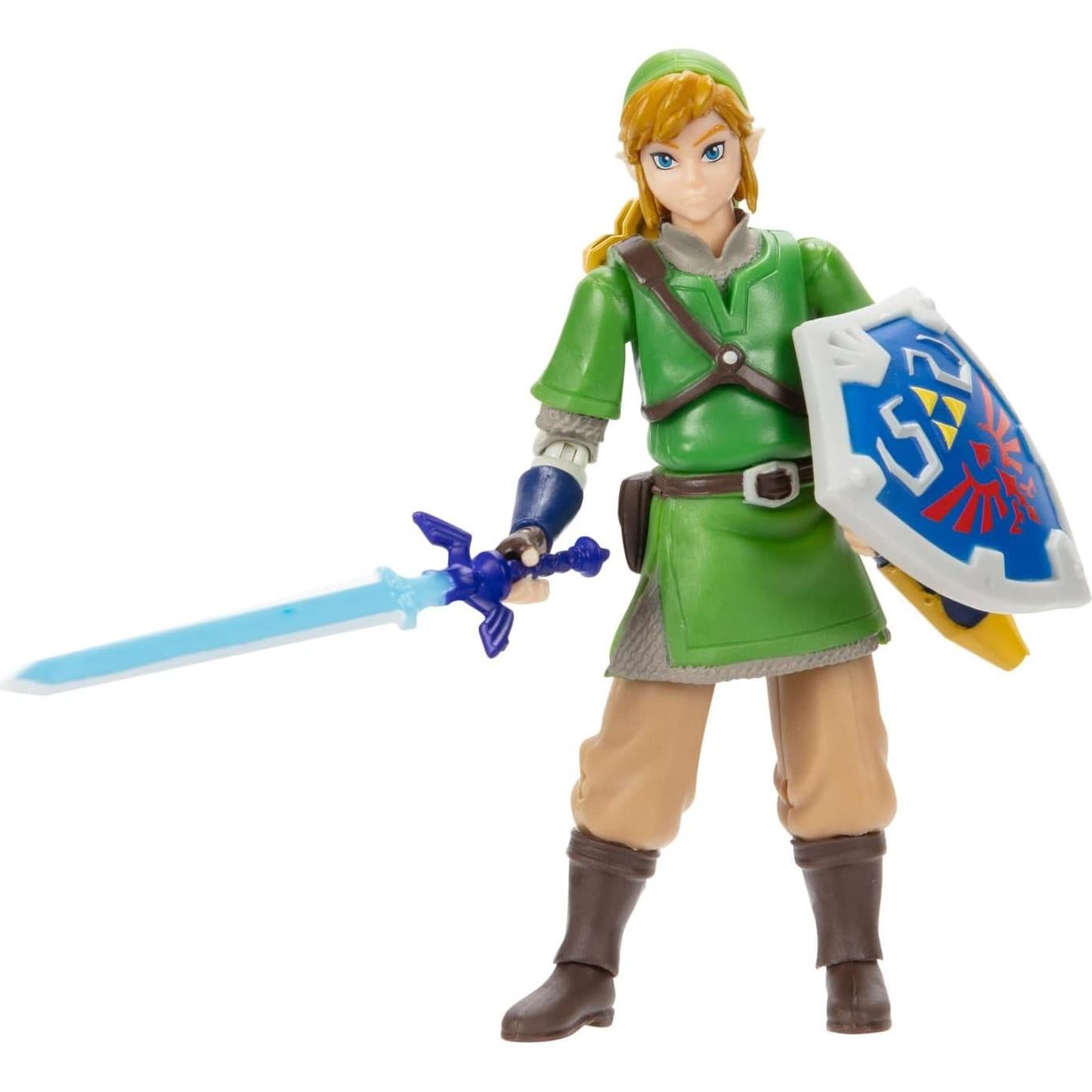 Figura de acción Link 10 cm Nintendo Legend of Zelda con espada y escudo