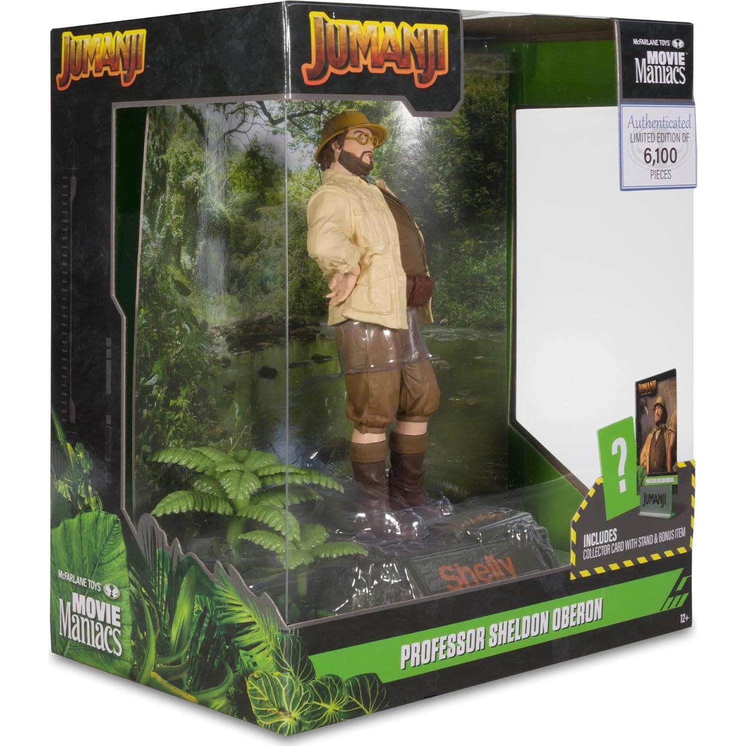 Figura McFarlane Toys Jumanji Sheldon Oberon 15.24 cm