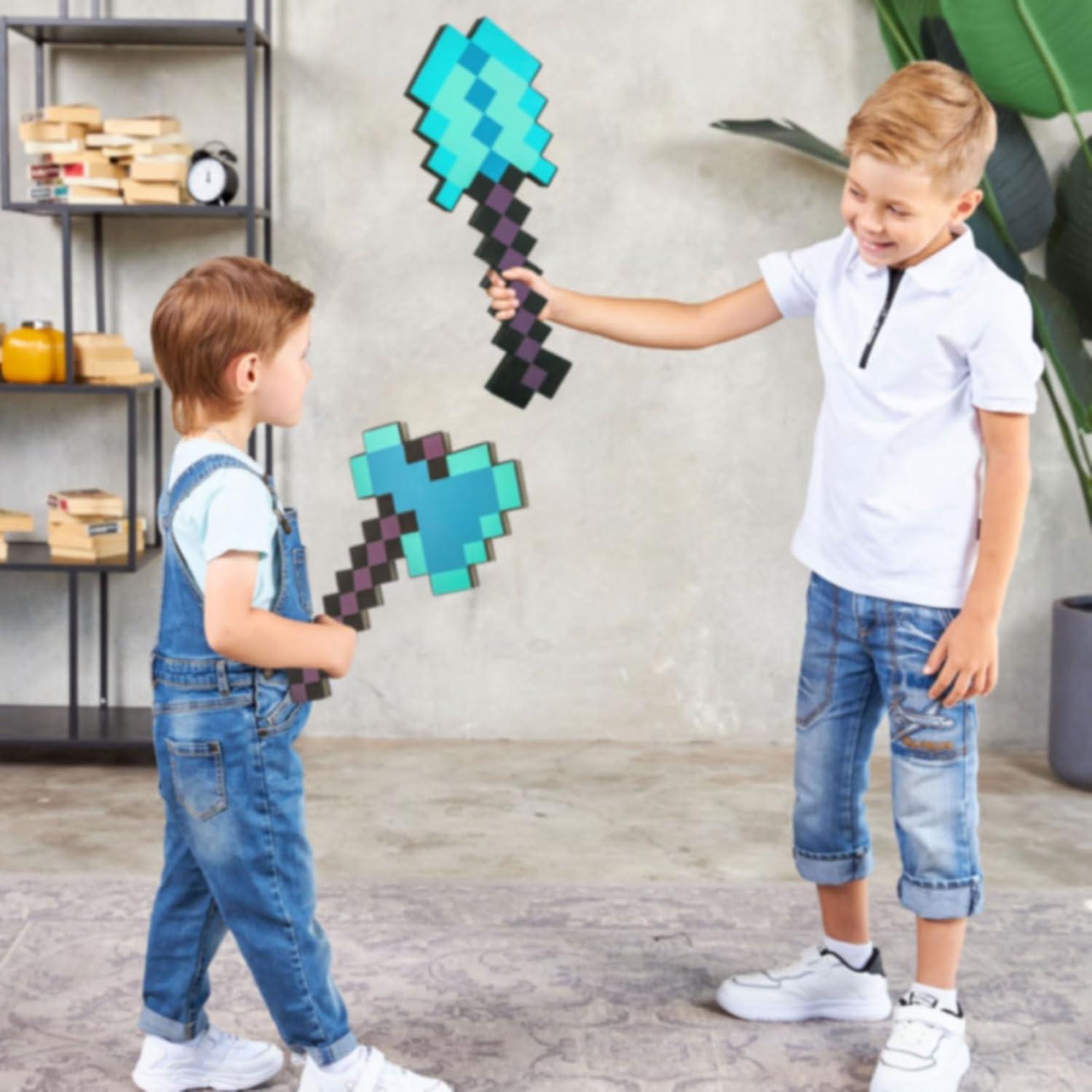 Juguetes de Hacha y Pala de Espuma Dpucle - 45 cm (2pcs)