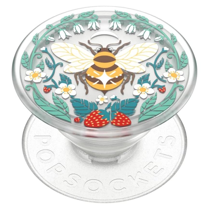 PopSockets PopGrip Plant Ecológico Abeja Boho - Soporte Teléfono