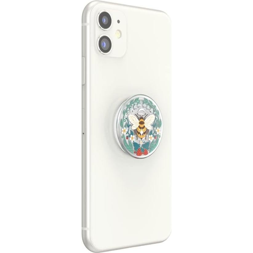PopSockets PopGrip Plant Ecológico Abeja Boho - Soporte Teléfono