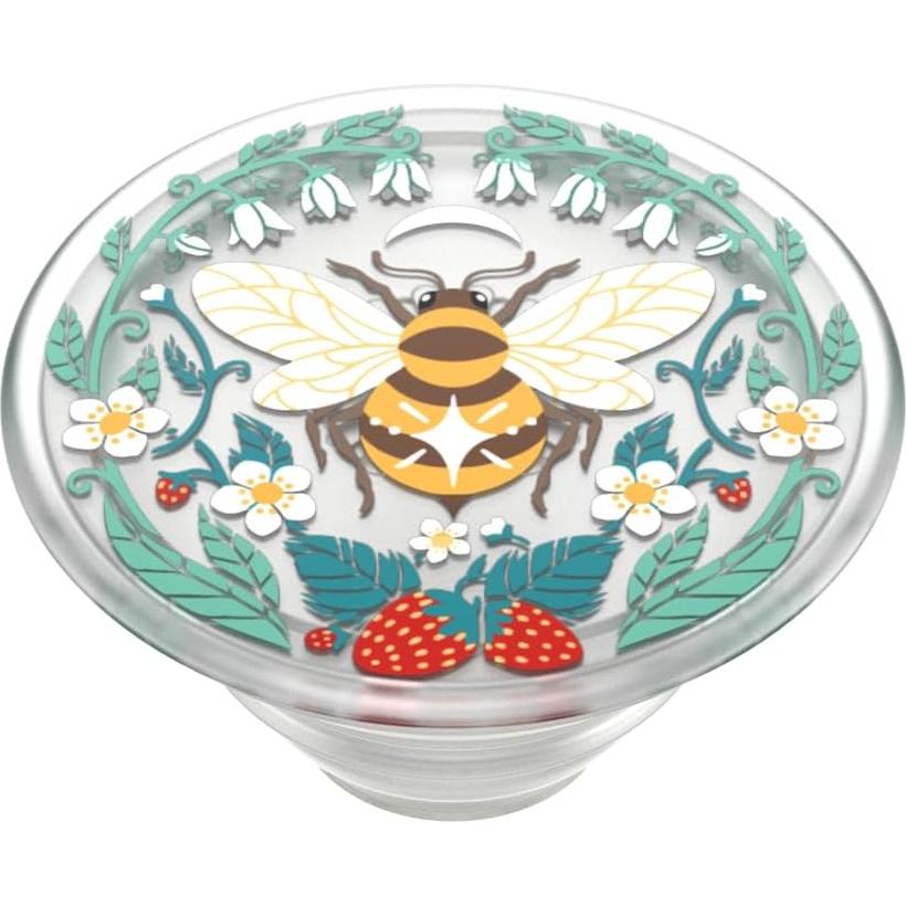 PopSockets PopGrip Plant Ecológico Abeja Boho - Soporte Teléfono