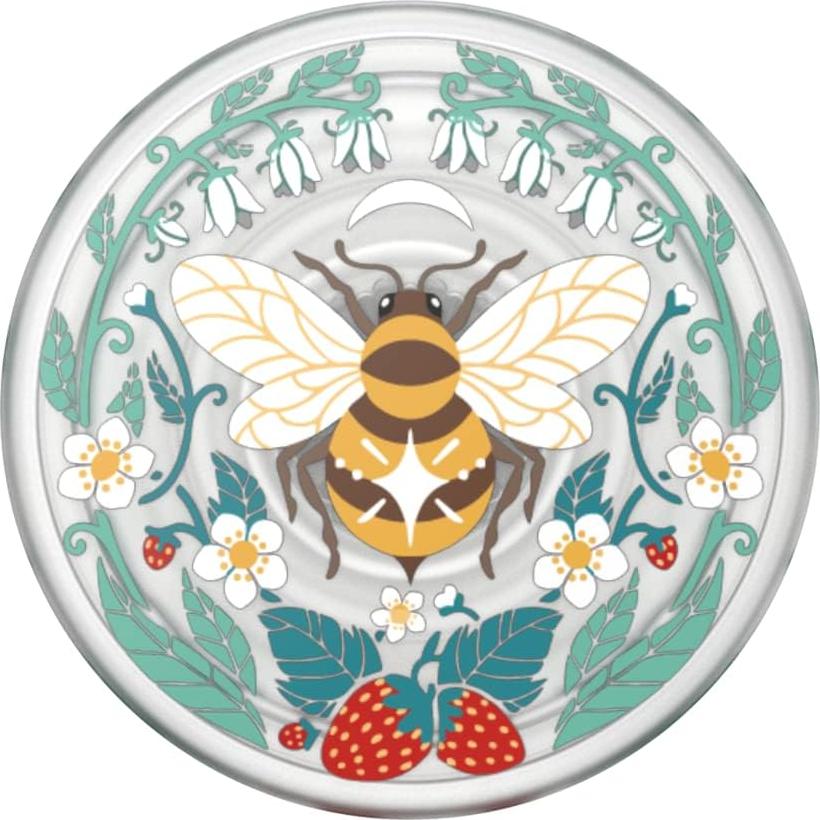 PopSockets PopGrip Plant Ecológico Abeja Boho - Soporte Teléfono