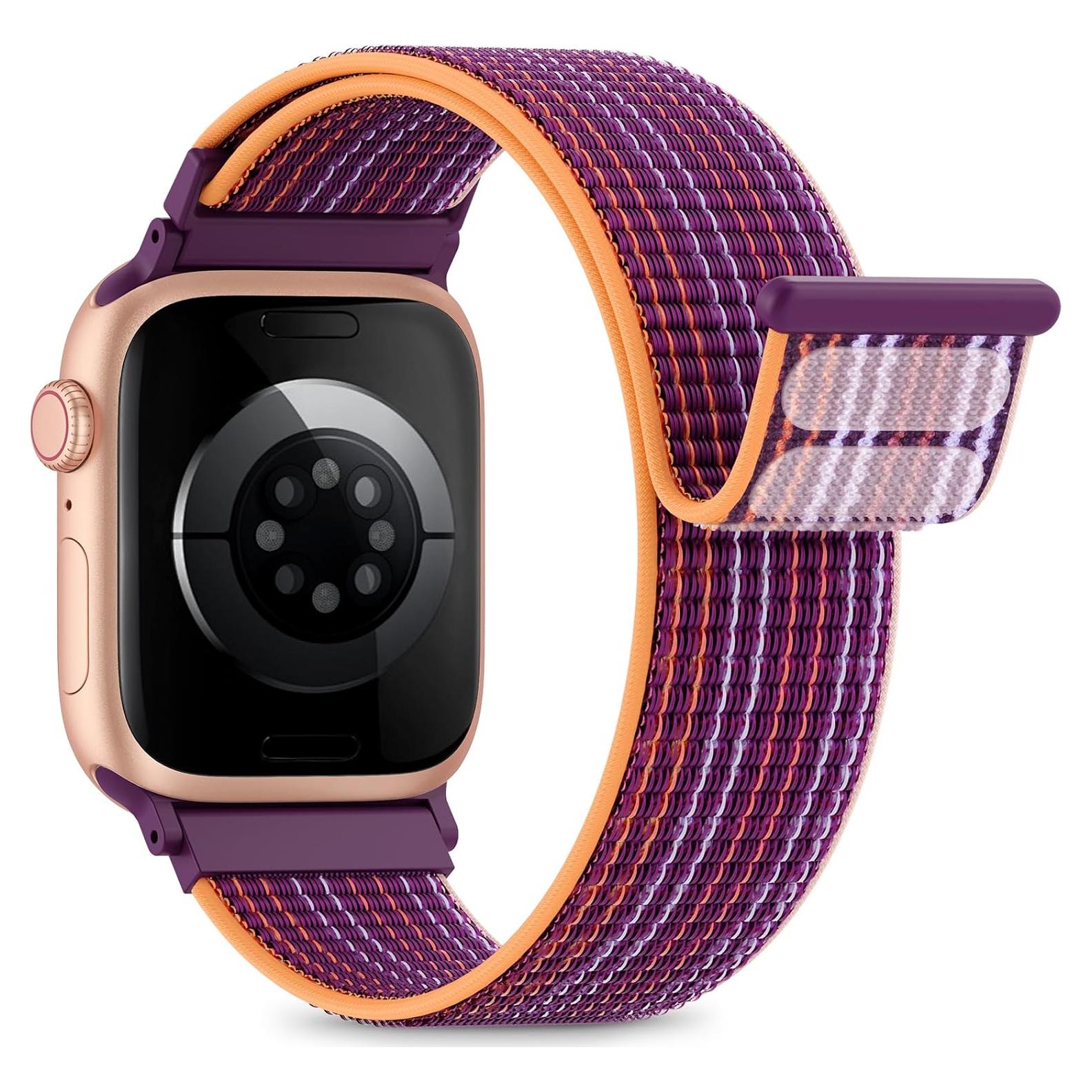 Banda Deportiva de Nailon Sunnywoo para Apple Watch 38-49mm