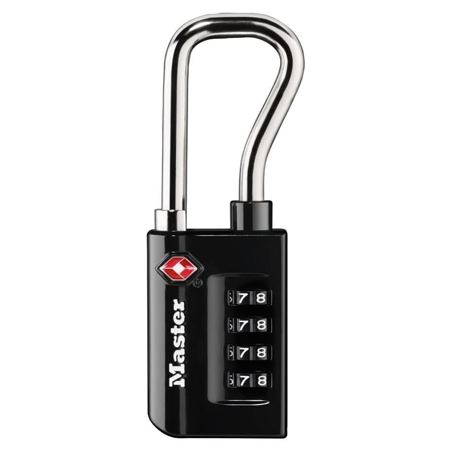 Candado de Equipaje Master Lock 4696D Combinación TSA Negro