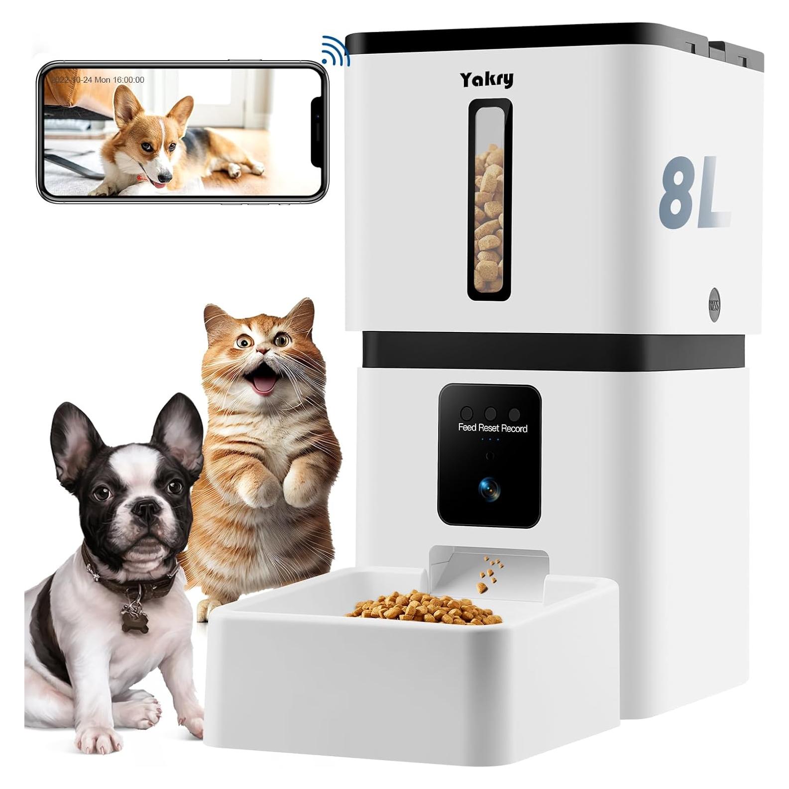 Dispensador Automático de Comida para Perros Shenzhenshi S15 33 Tazas
